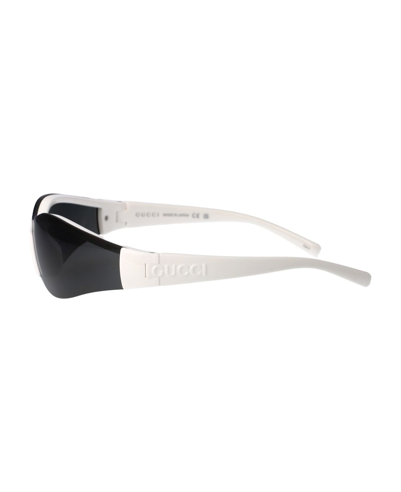 Gucci Eyewear Gg1651s Sunglasses - 006 WHITE WHITE GREY