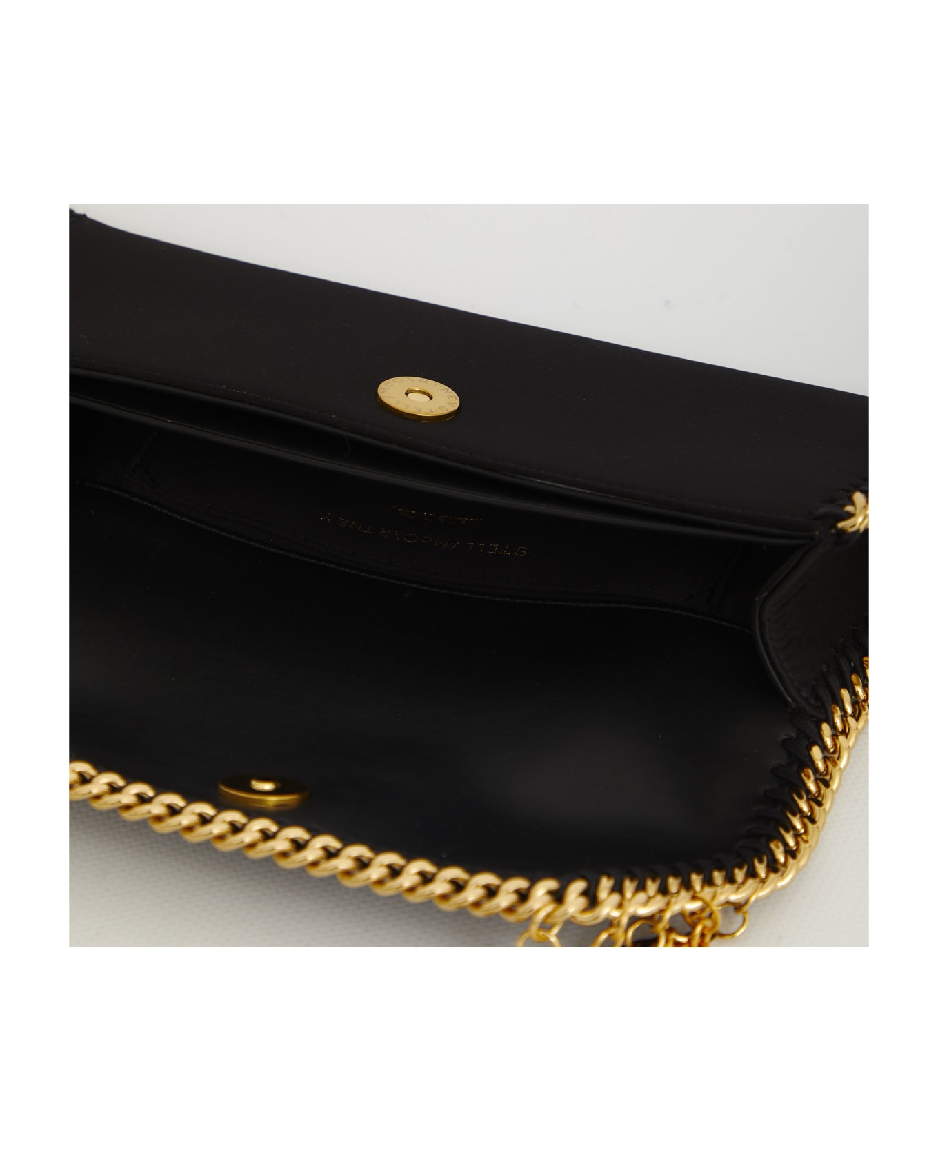 Stella McCartney Multi Chain Falabella Pouch - BLACK