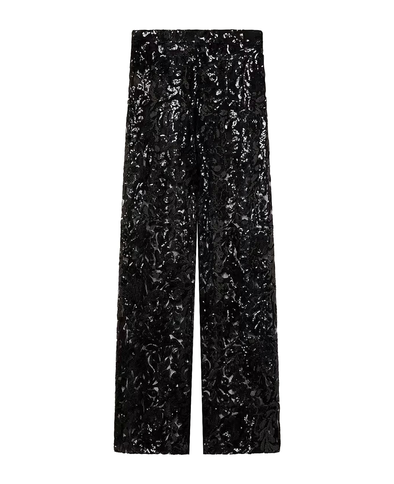 Golden Goose Onia Tulle Trousers With Sequins - Black