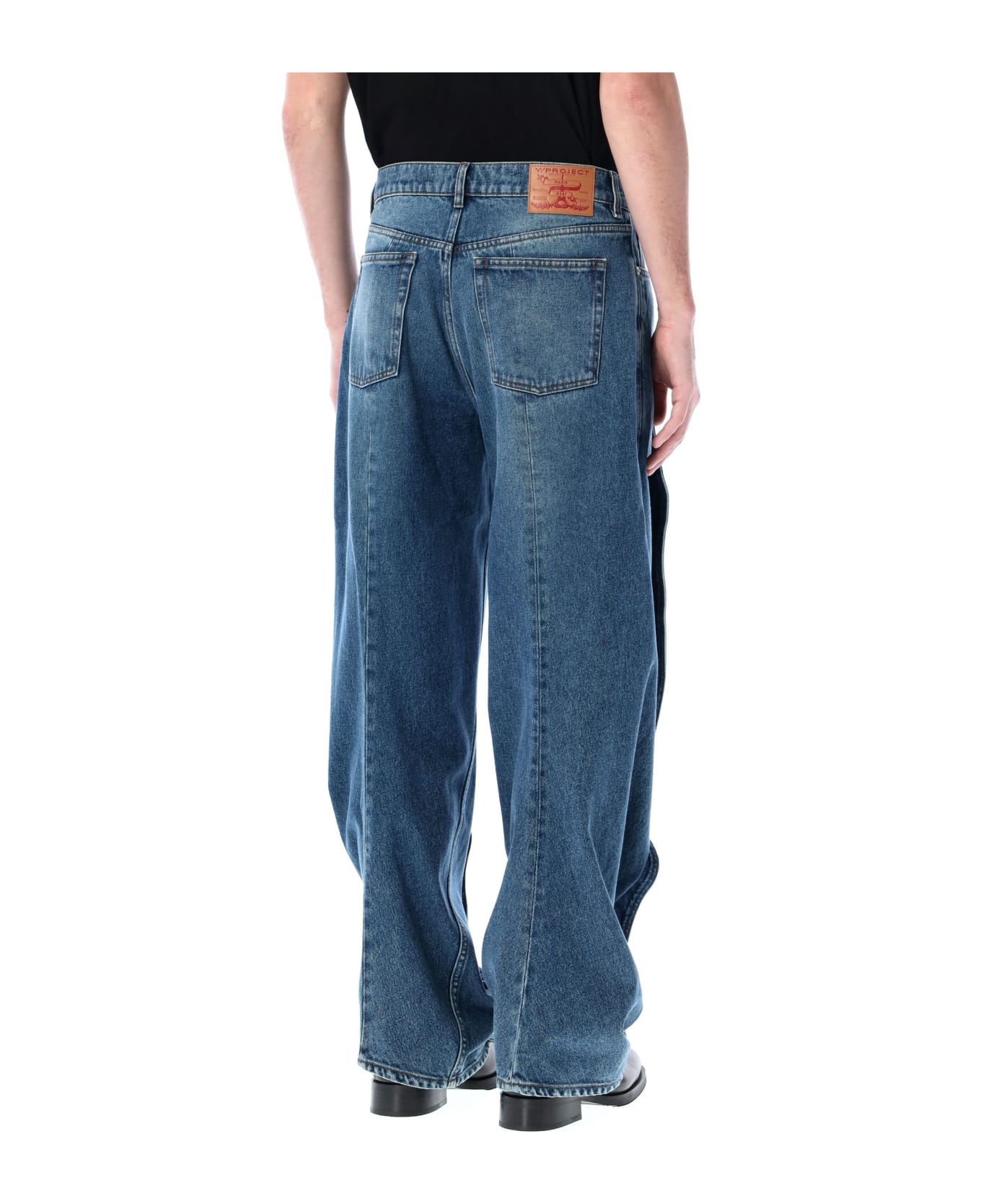 Y/Project Evergreen Banana Jeans - EVERGREEN VINTAGE BLUE