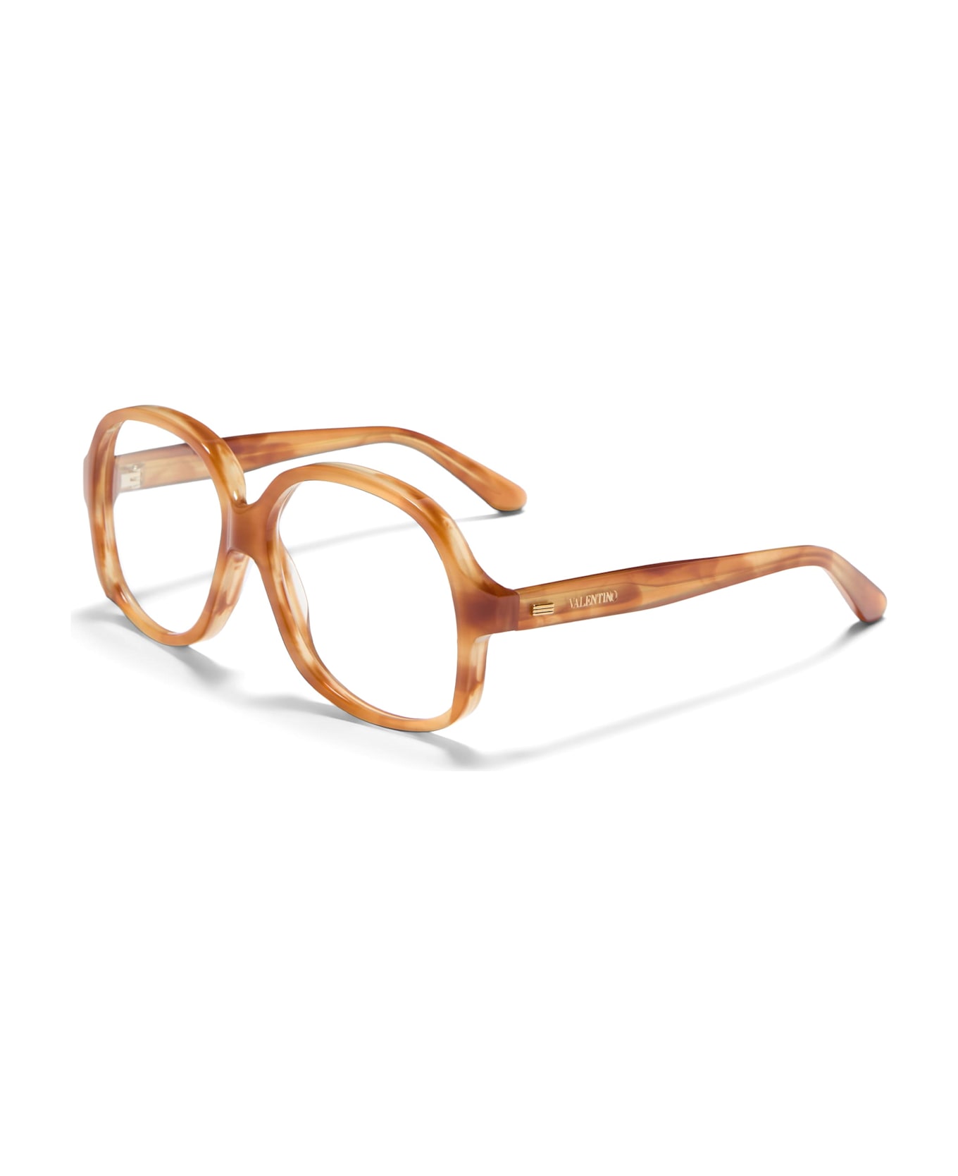 Valentino Eyewear Vlx-177d - Light Havana / V-light Gold Rx Glasses - havana/gold