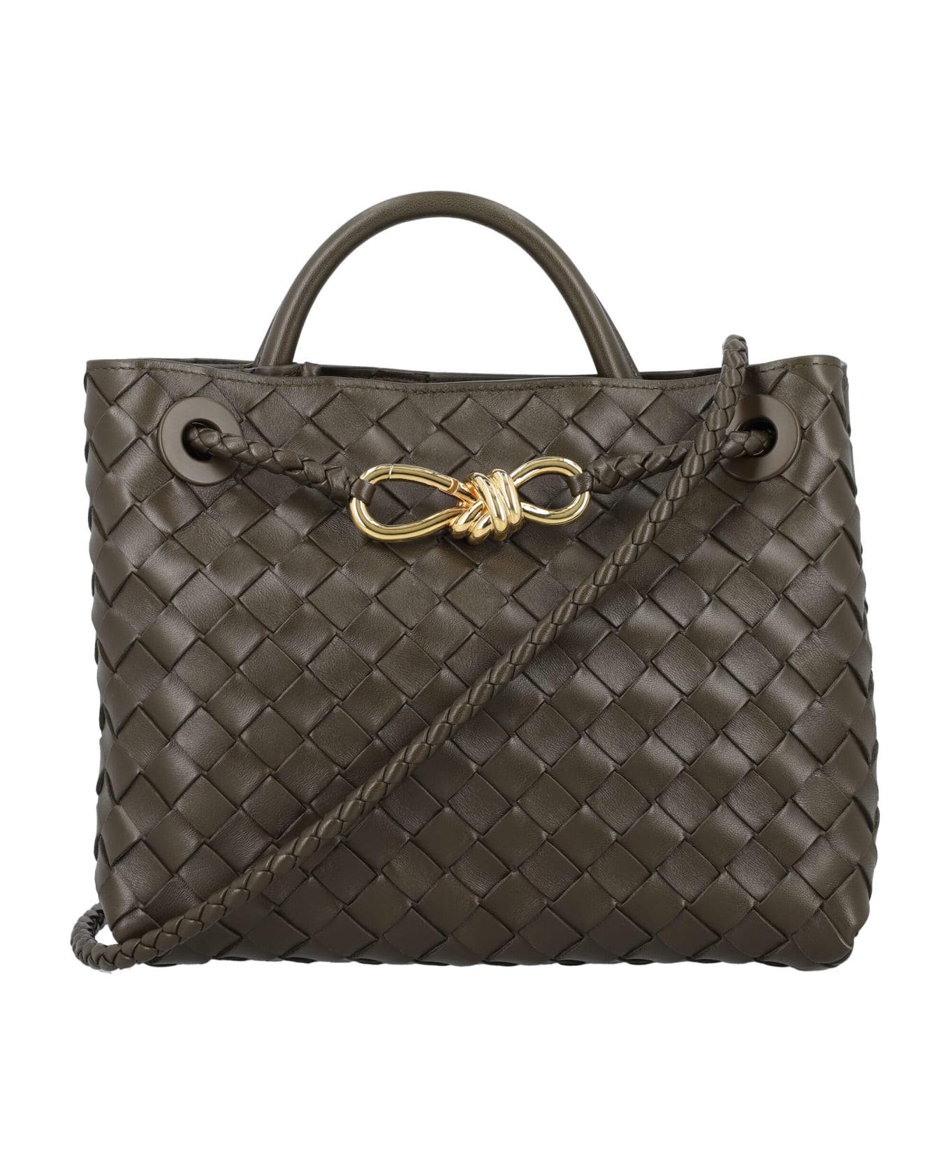 Bottega Veneta Andiamo Small Bag - KHAKI