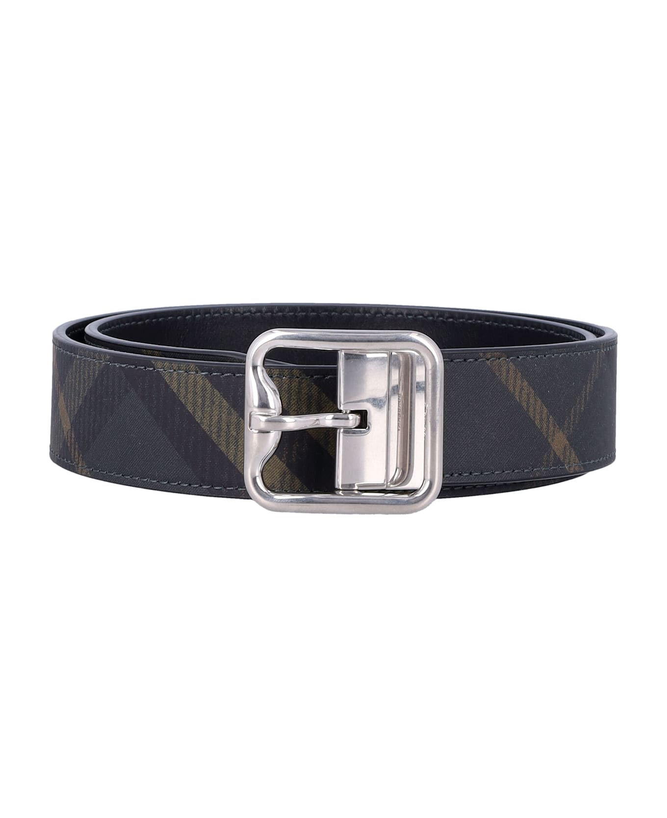 Burberry London Reversible Buckle Belt - SHADOW