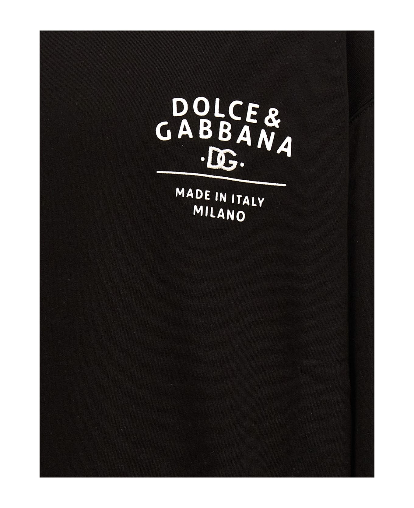 Dolce & Gabbana Logo Sweatshirt - Black   フリース