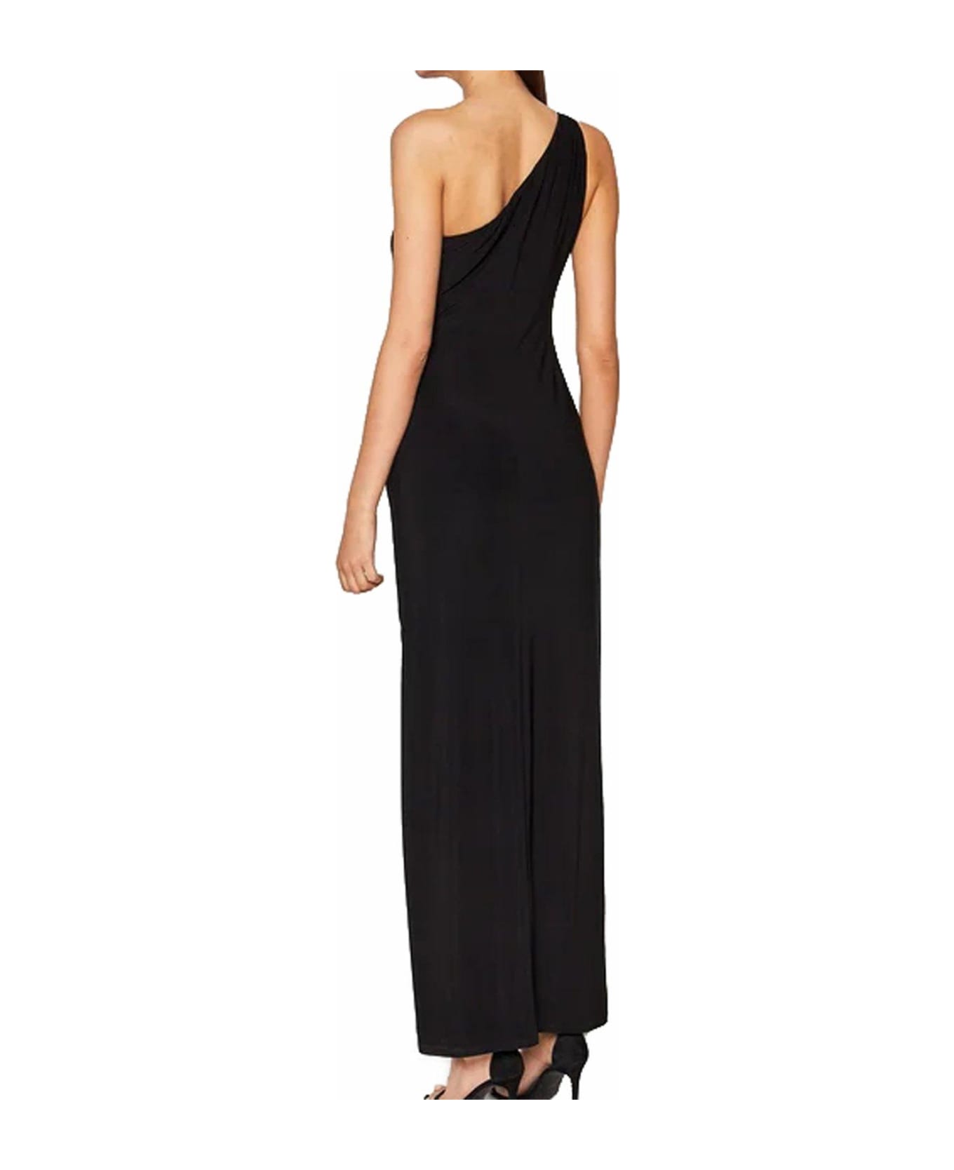 Polo Ralph Lauren One-shoulder Dress - Black