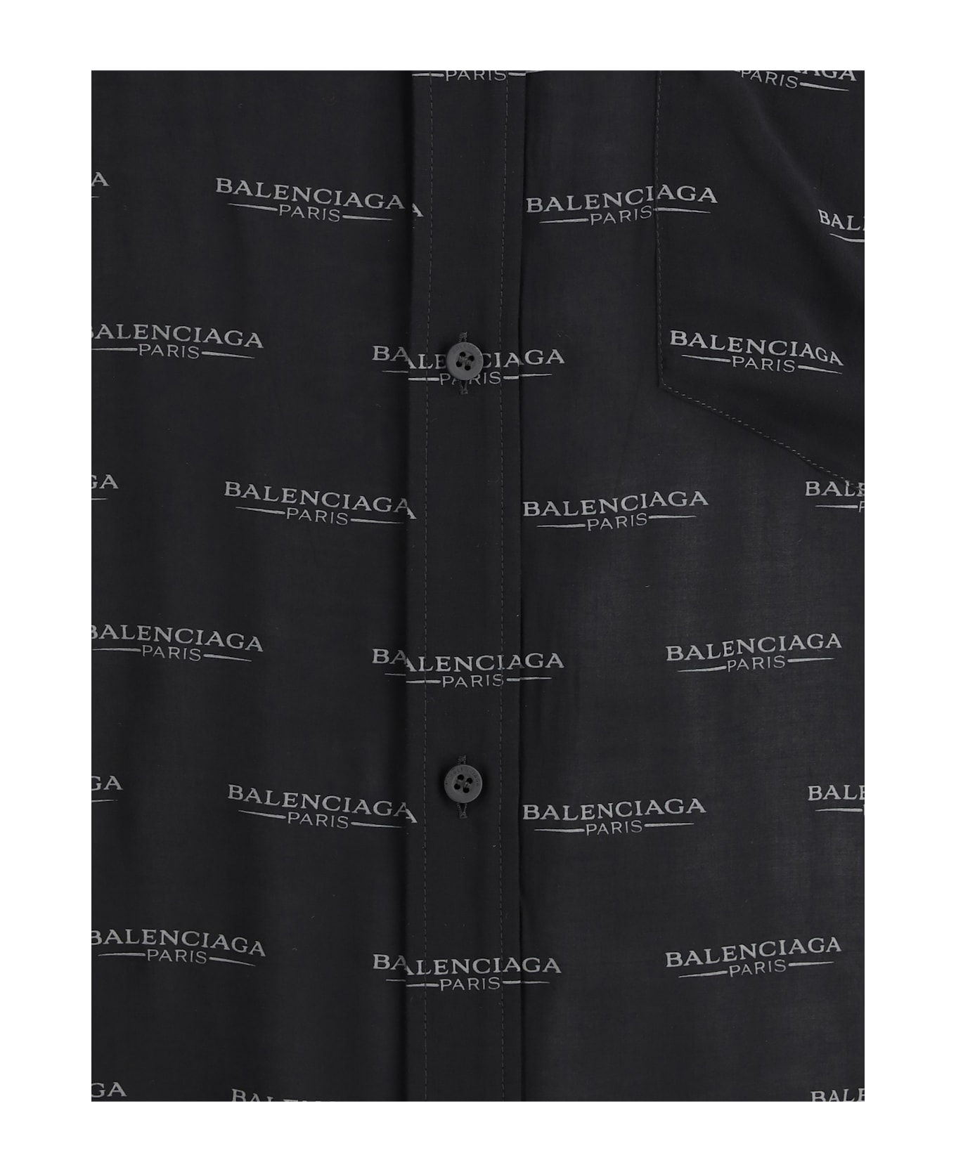 Balenciaga Logoed Shirt