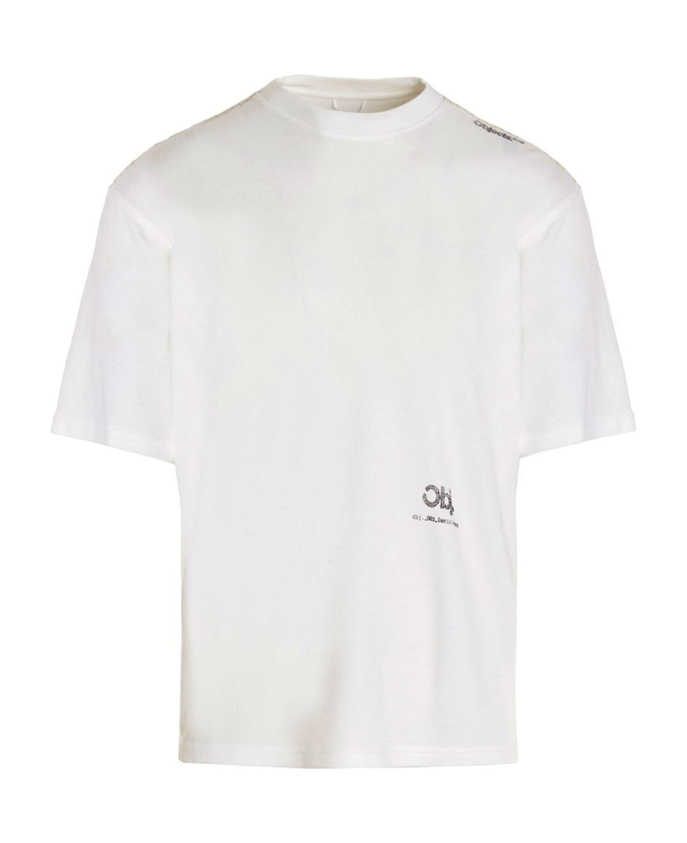 Objects Iv Life 'logo' T-shirt - White シャツ