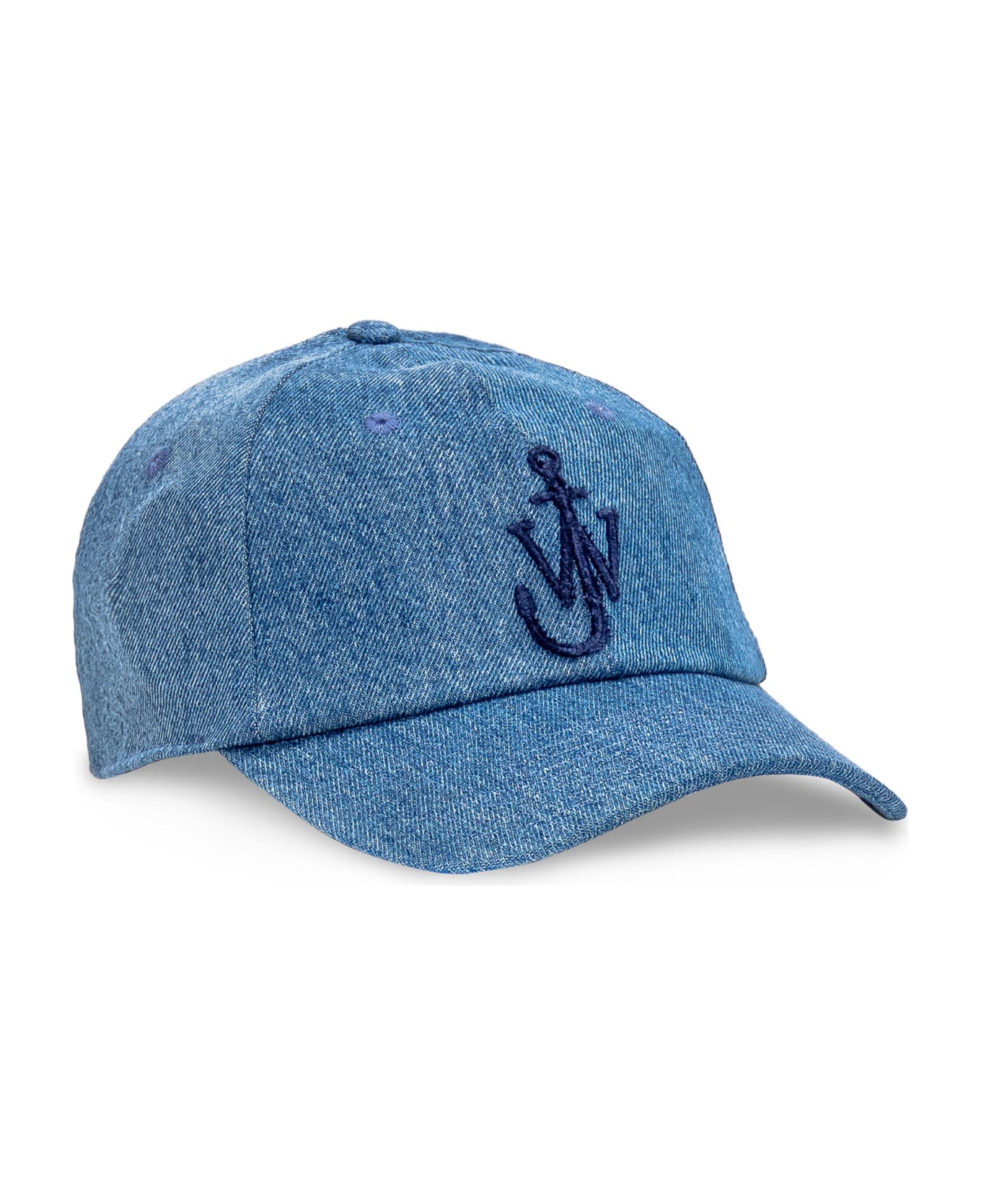 J.W. Anderson Logo Embroidered Baseball Cap - BLUE 帽子