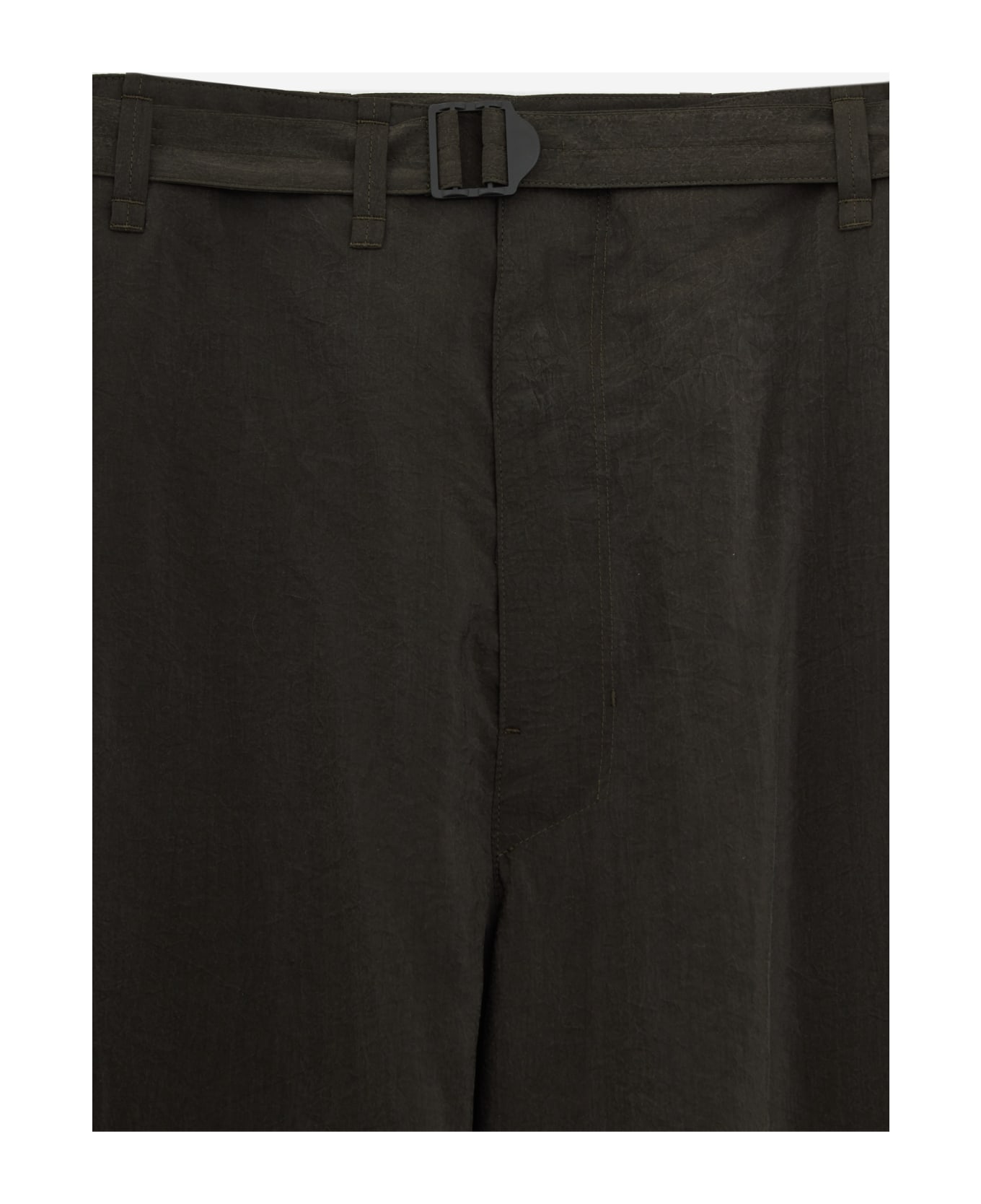 Lemaire Seamless Belted Pants - brown
