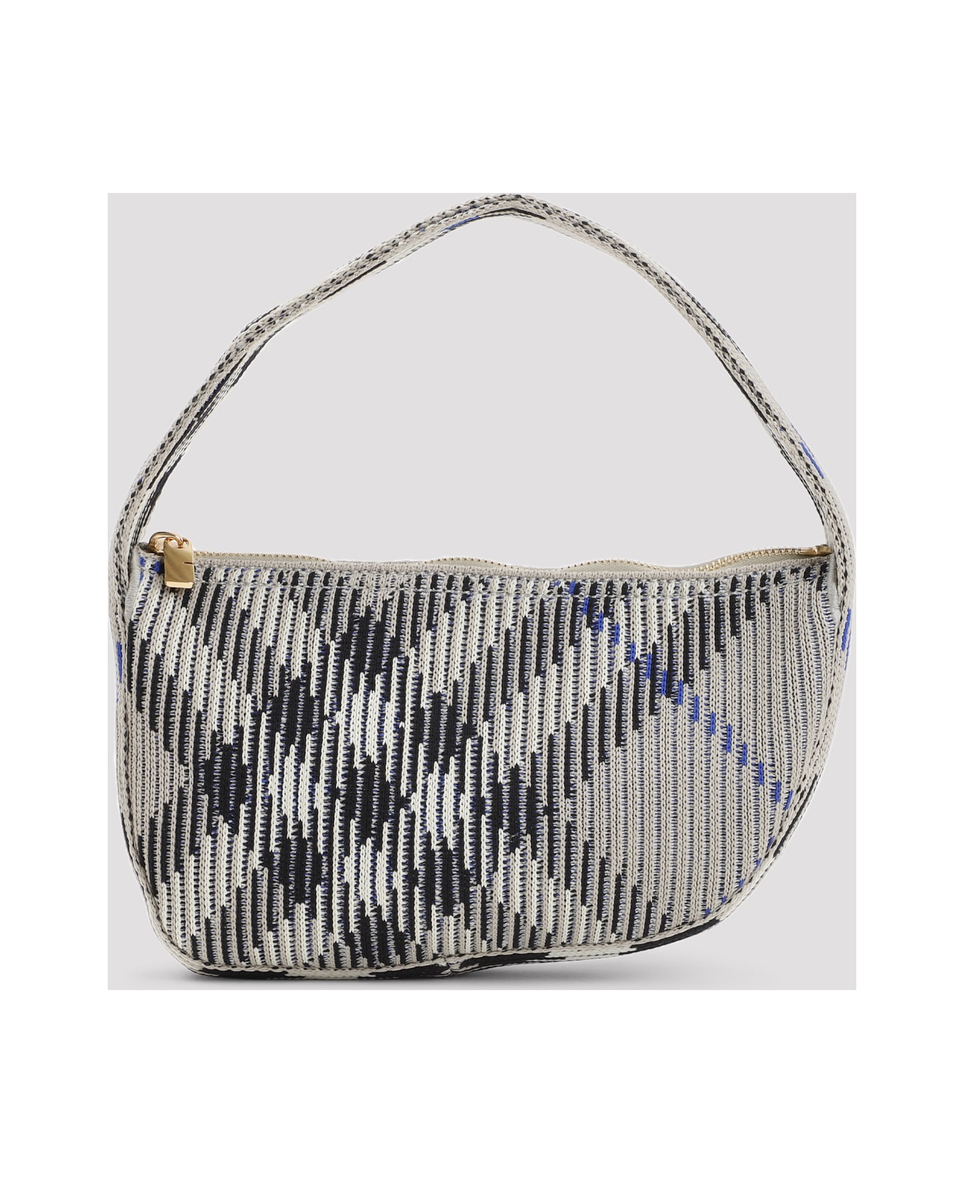 Burberry Check Baguette Bag - Lichen