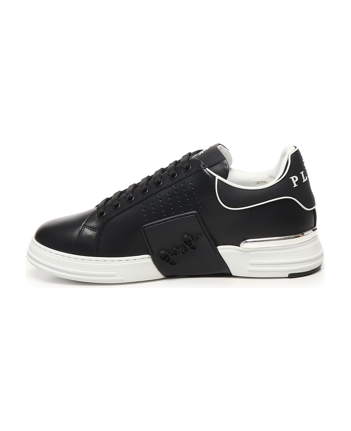 Philipp Plein Hexagon Low Top Sneakers - Black