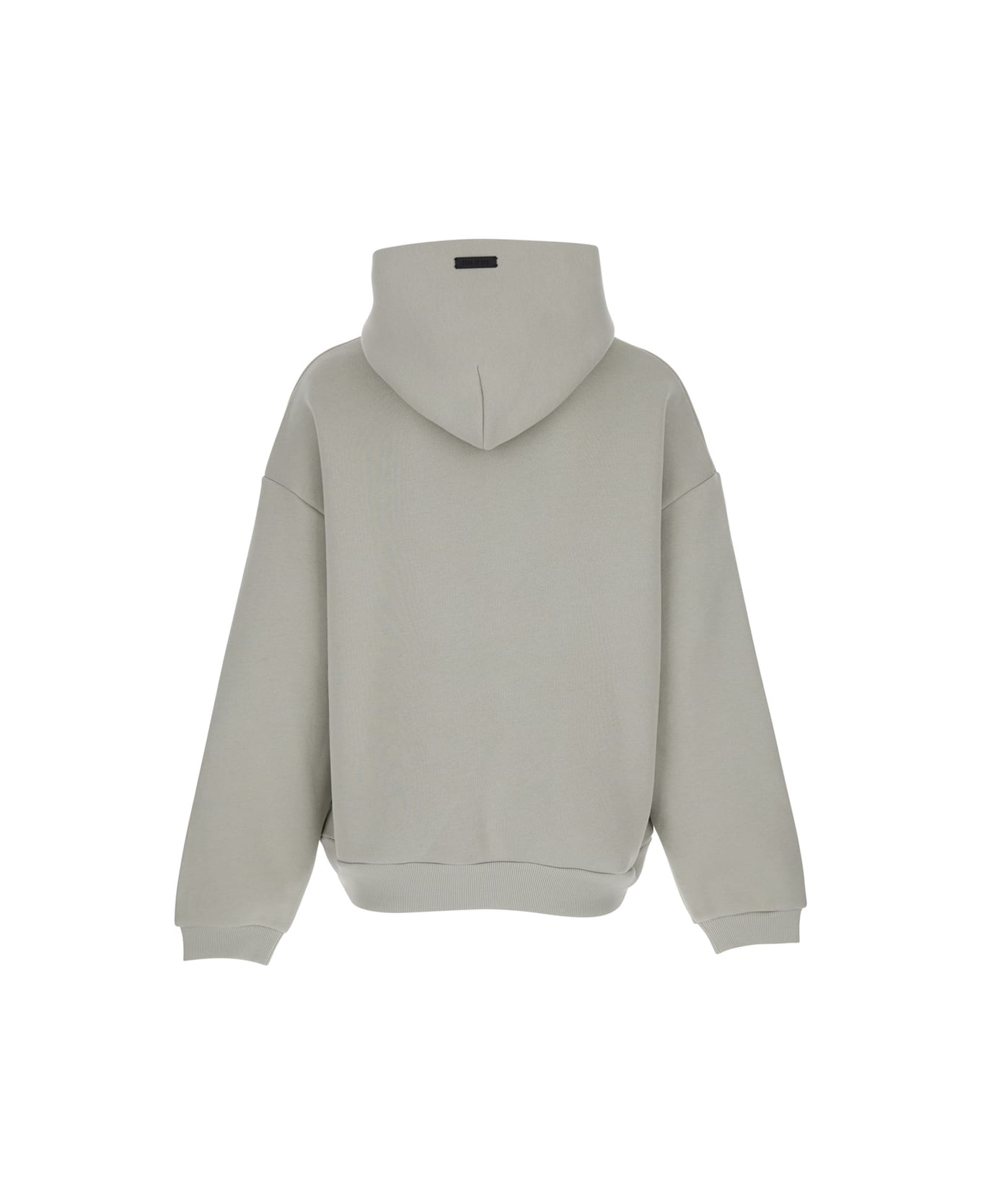 Fear of God 
eternal
 Grey Hoodie With Logo Patch On The Hood And Embroidery On The Front In Cotton Blend Man - Grey