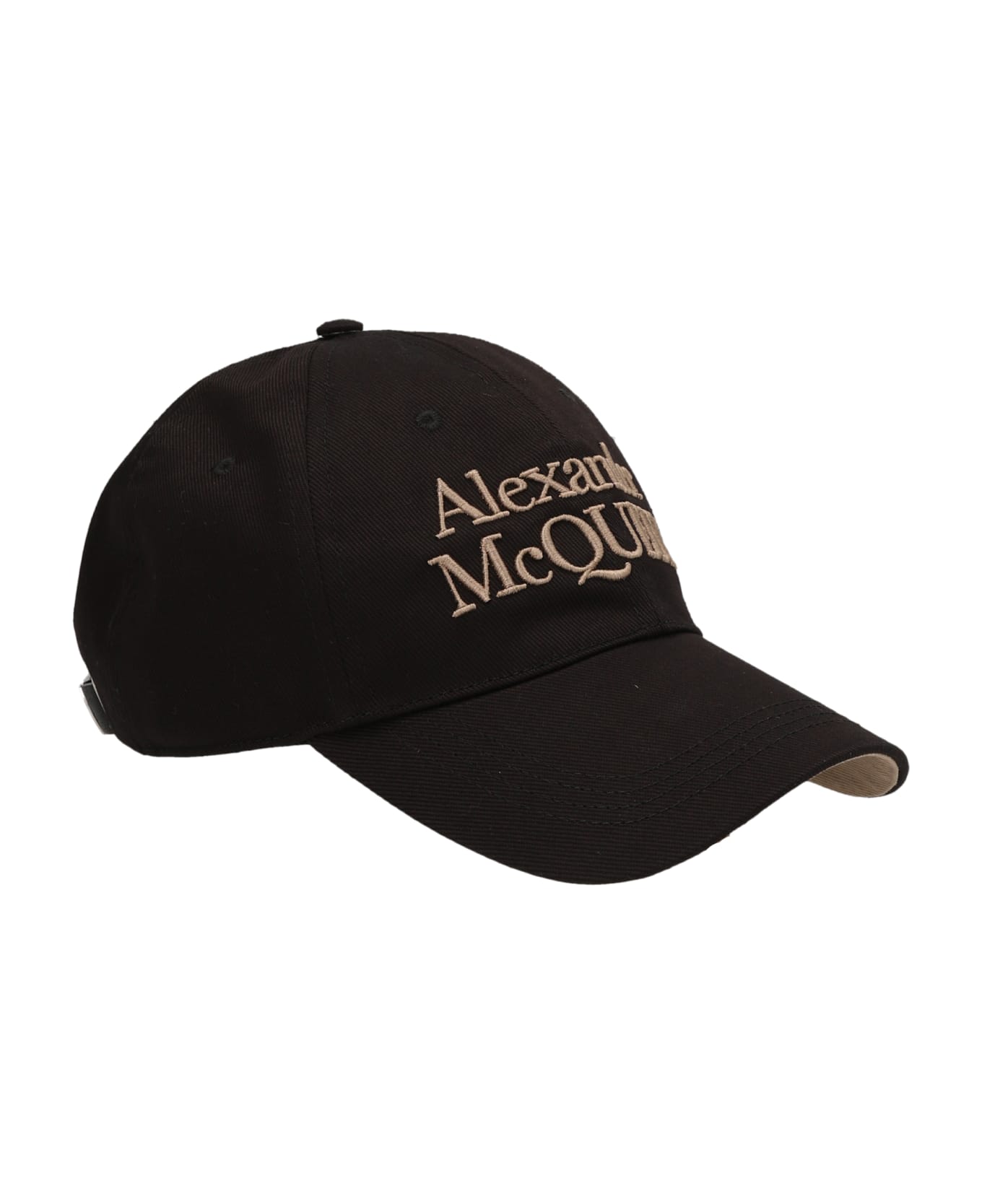 Alexander McQueen Logo Cap - Black  