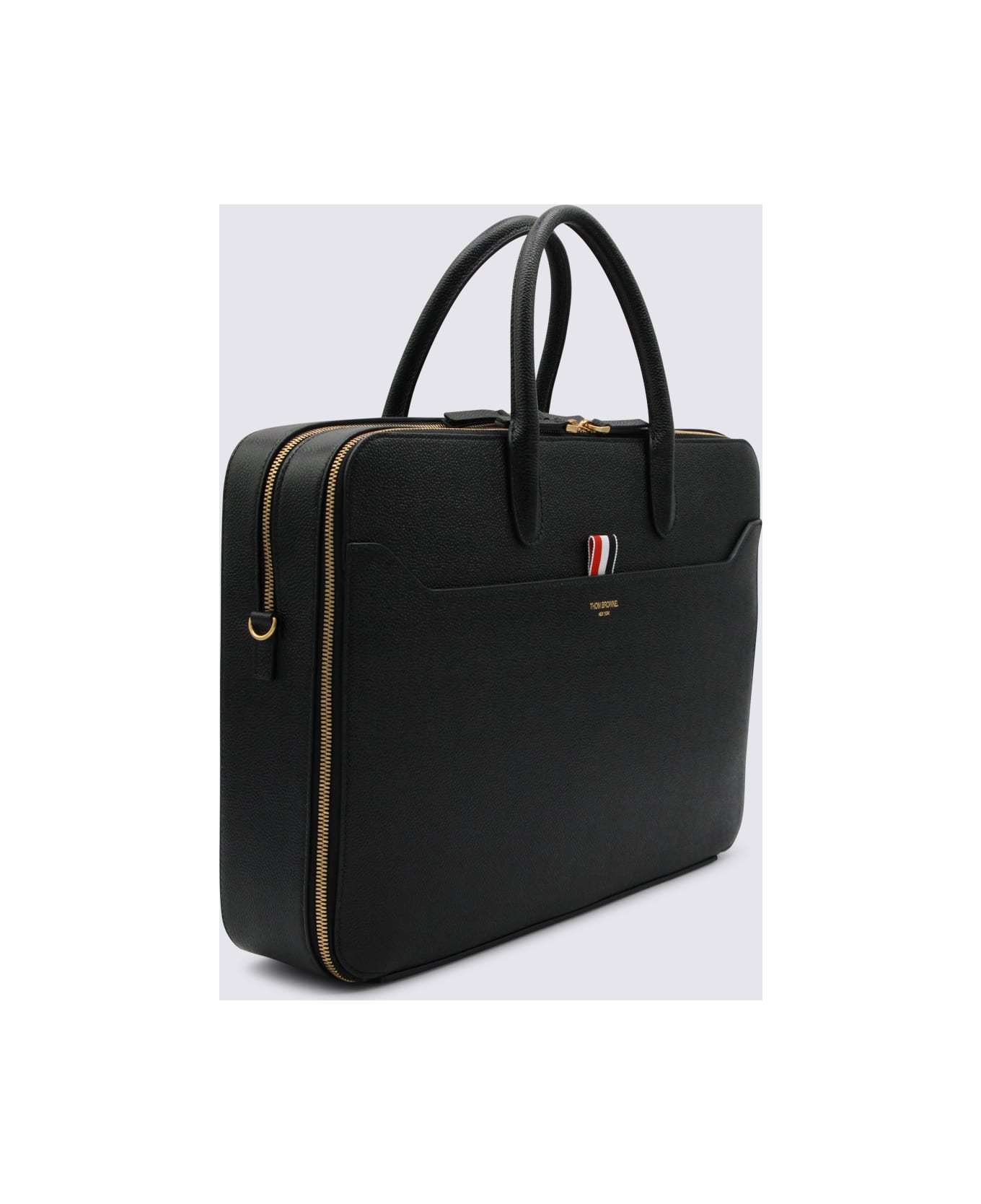 Thom Browne Black Tote - Black