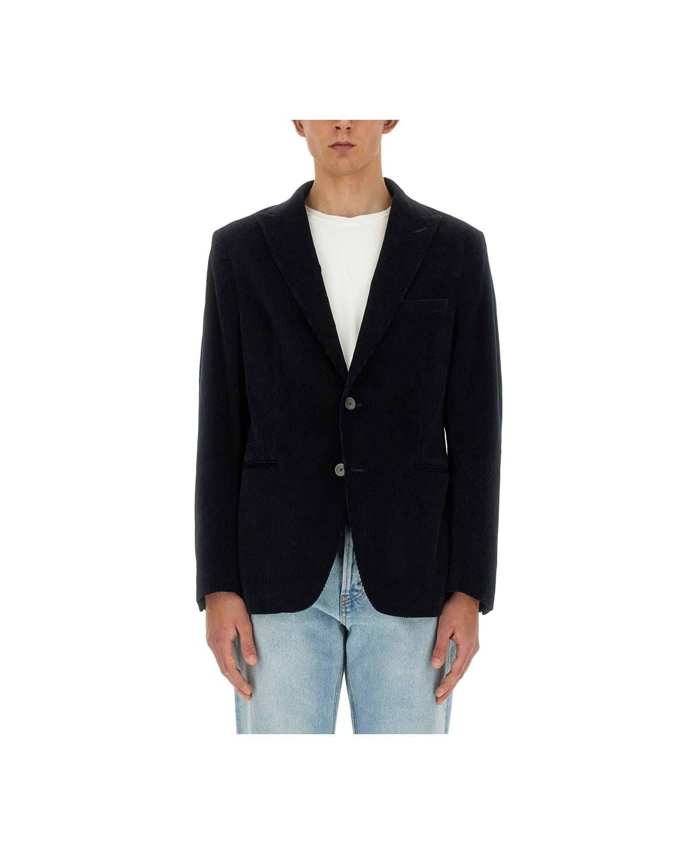 Tonello Single-breasted Jacket - BLUE