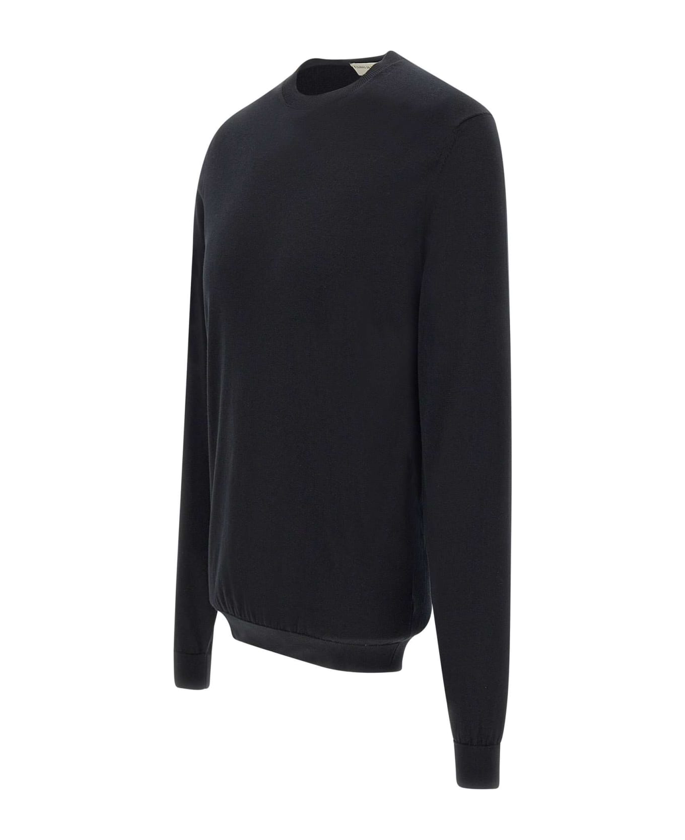 Filippo De Laurentiis Superlight Sweater Cotton - BLACK