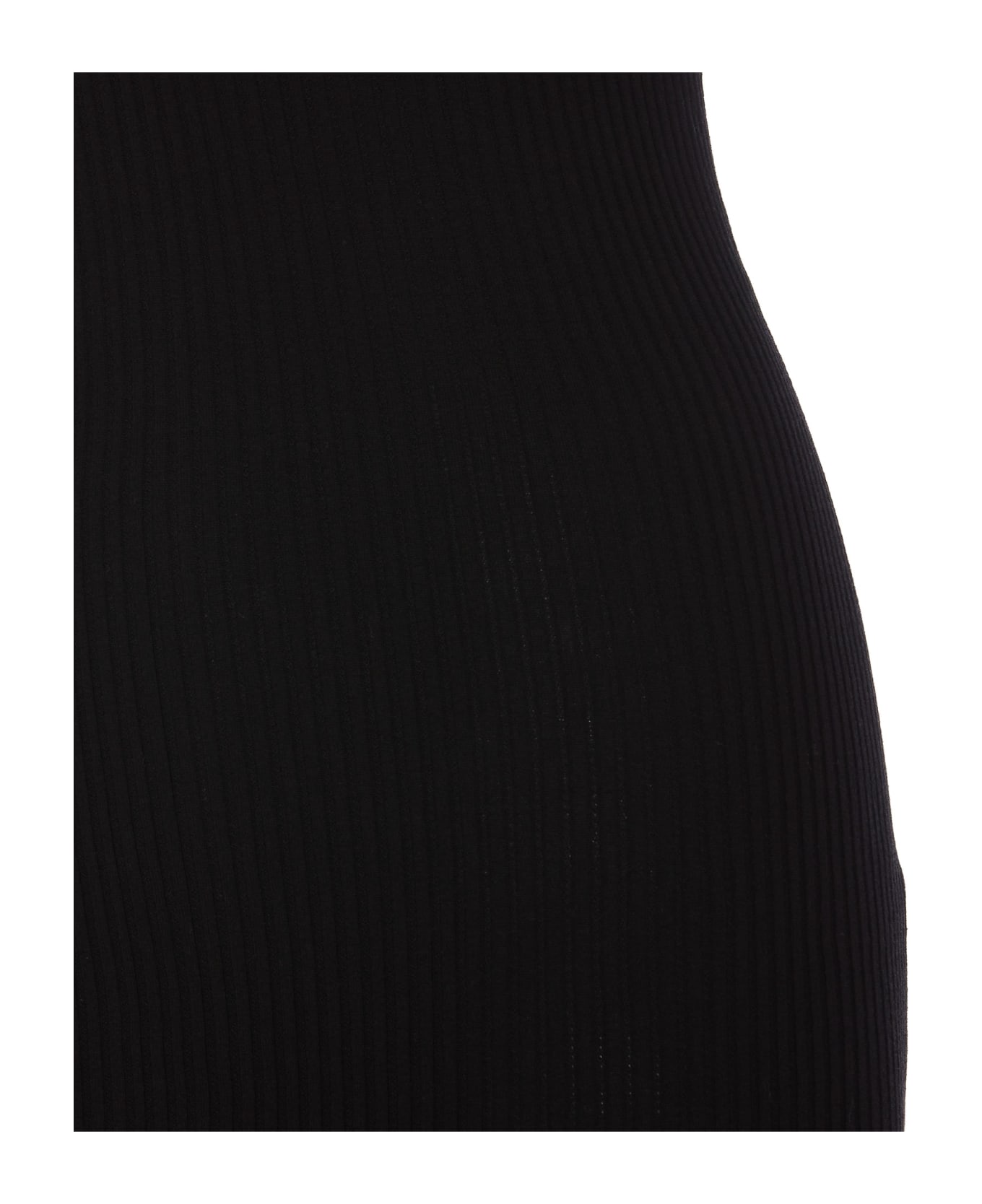 AMIRI Vertical Amiri Midi Dress - Black ワンピース＆ドレス