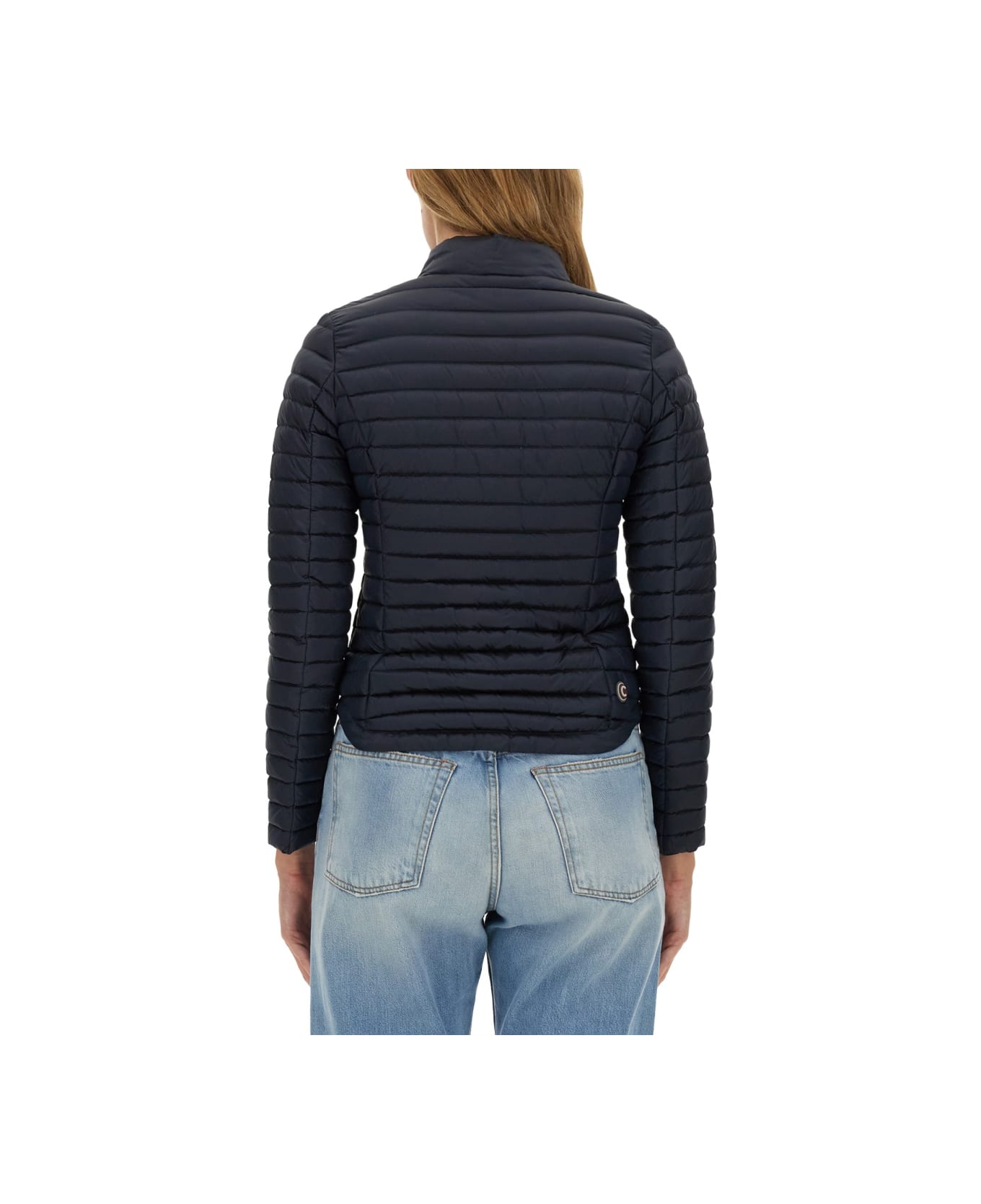 Colmar Down Jacket With Logo - BLUE