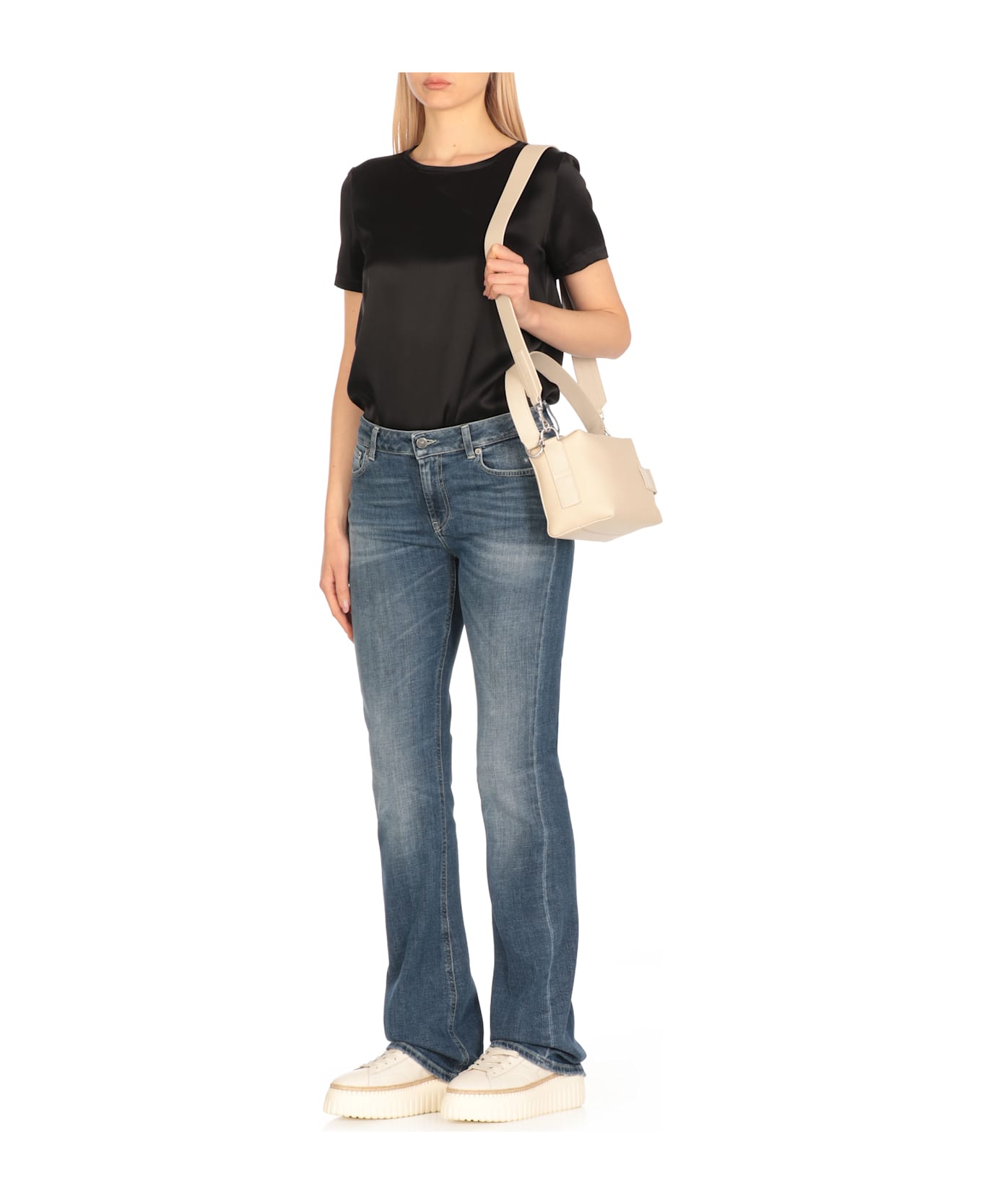 Hogan Script Bag - Ivory