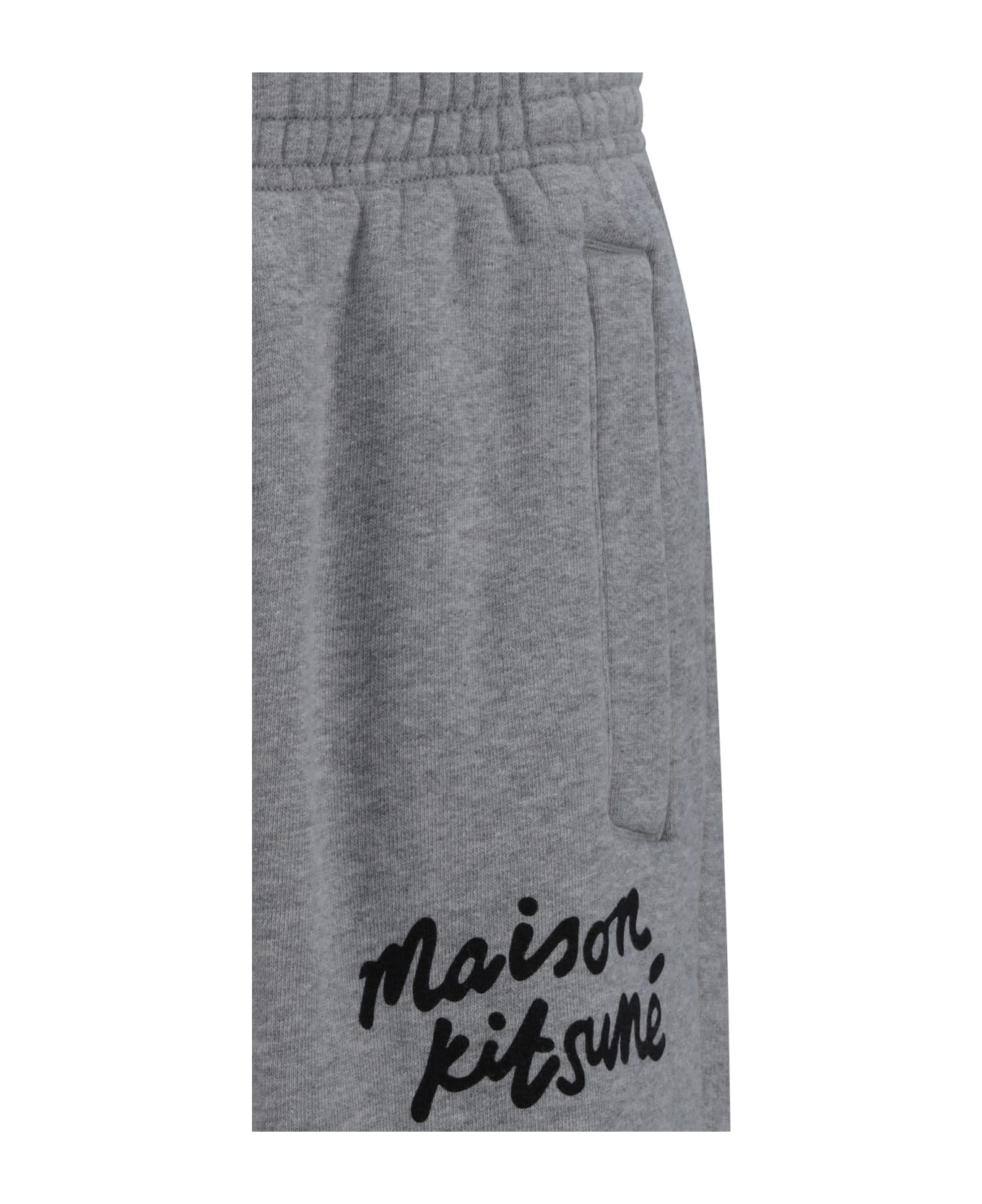 Maison Kitsuné Sweatpants - Light Grey Melange スウェットパンツ