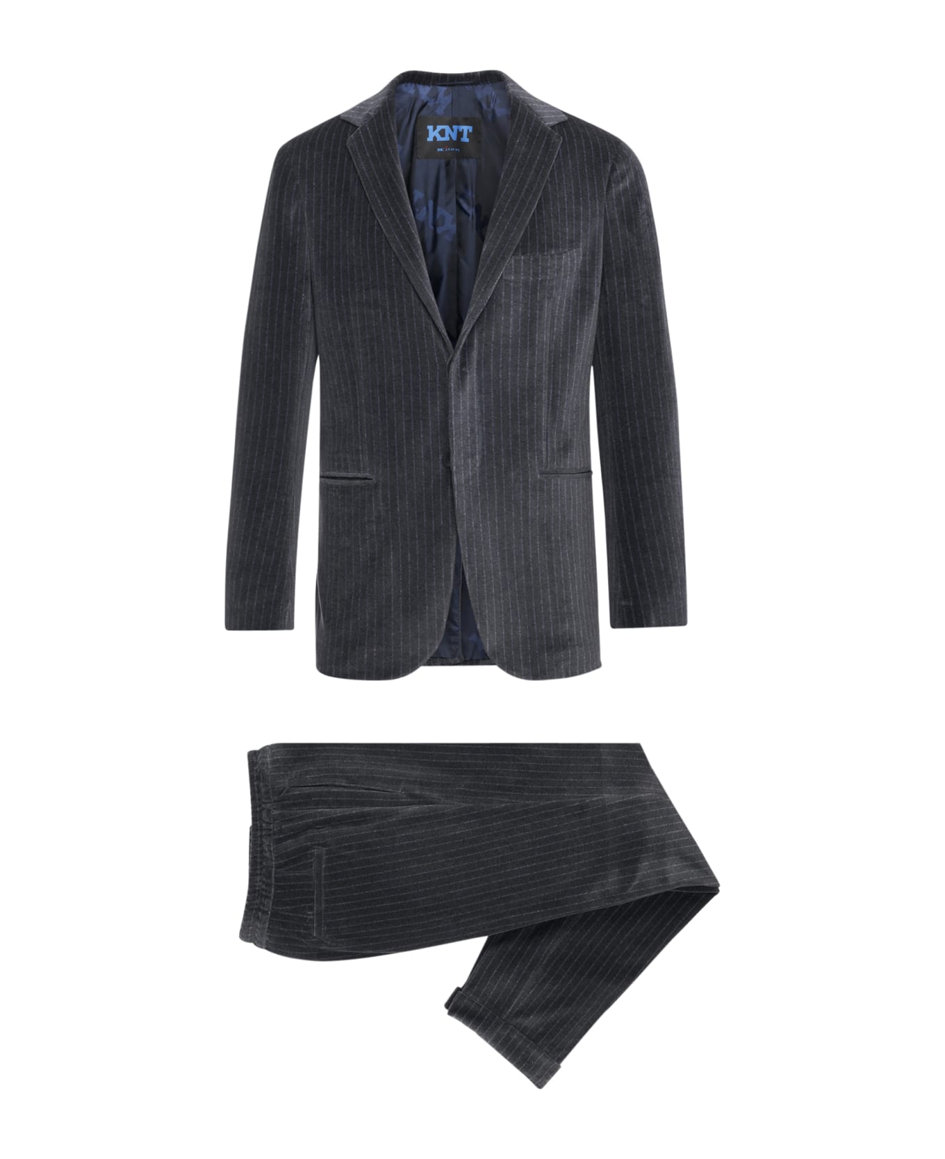 Kiton Suit Cotton - MEDIUM GREY