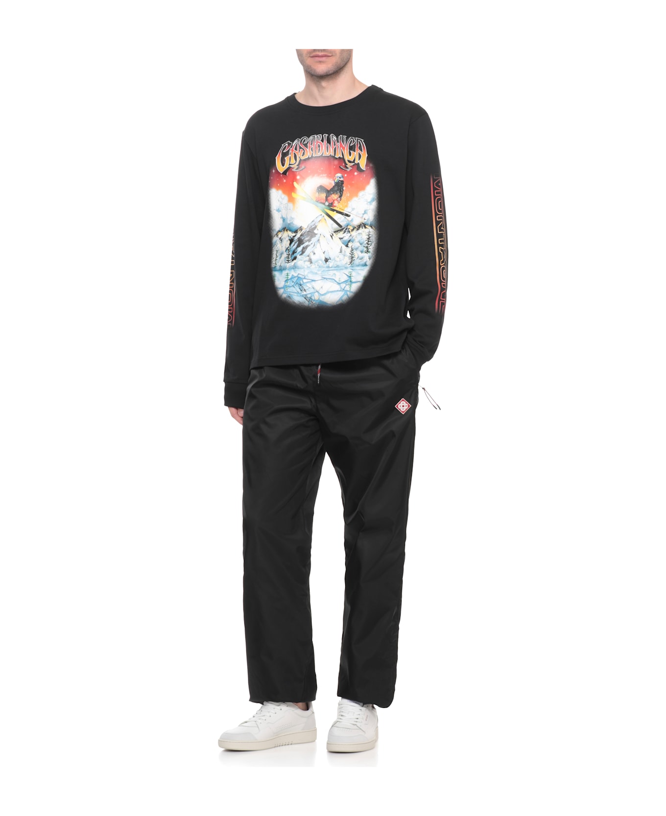 Casablanca Ski Club Sweatshirt - Black