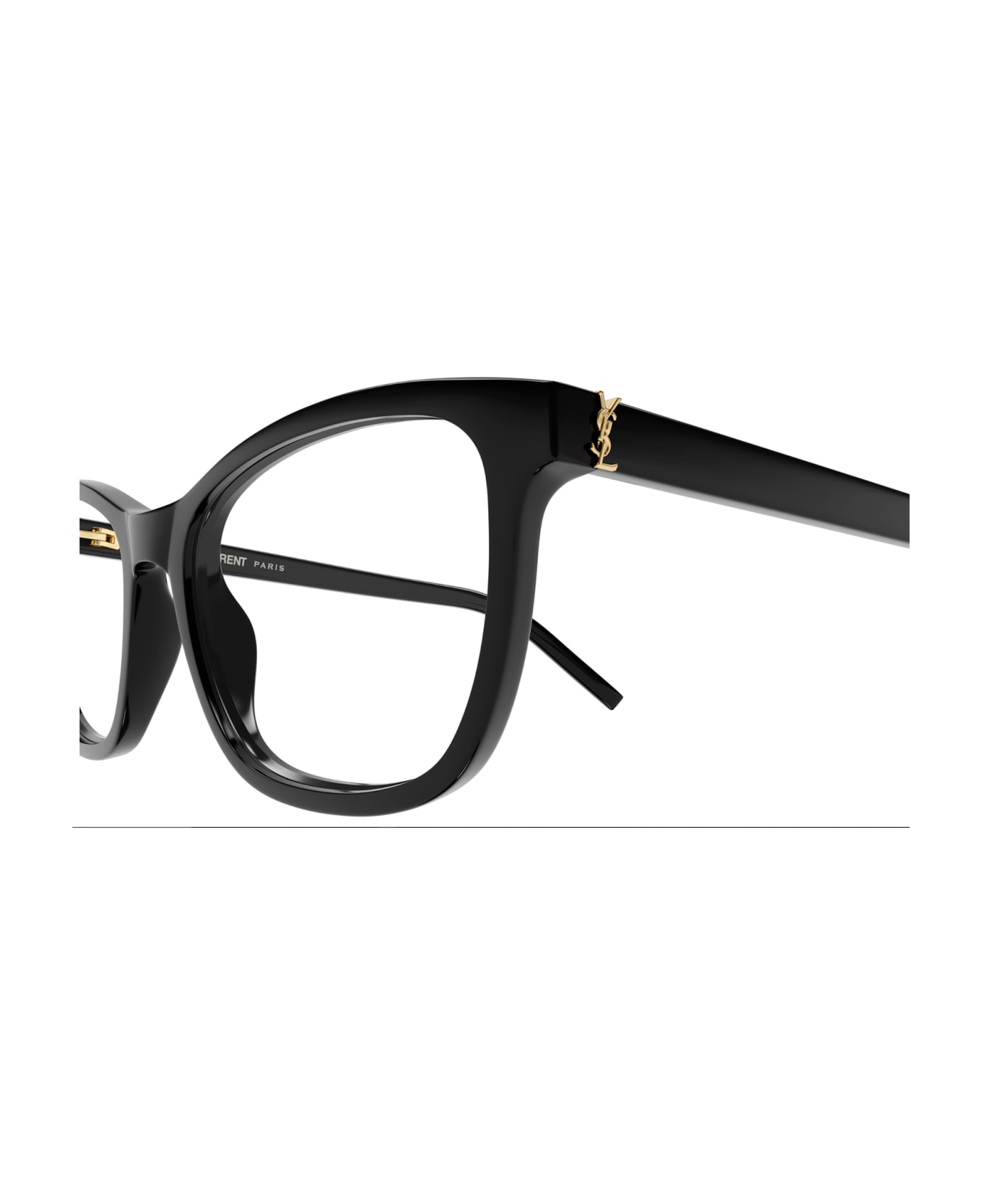 Saint Laurent Eyewear Sl M121 Eyewear - 001 black black transpare
