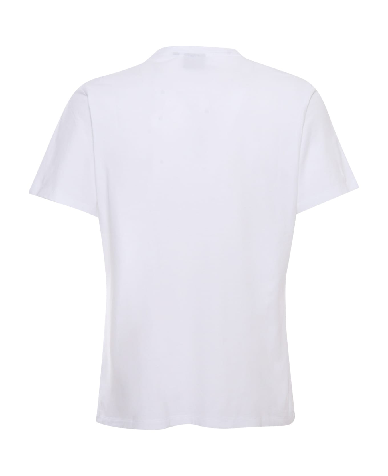 Barbour White T-shirt With Print - WHITE