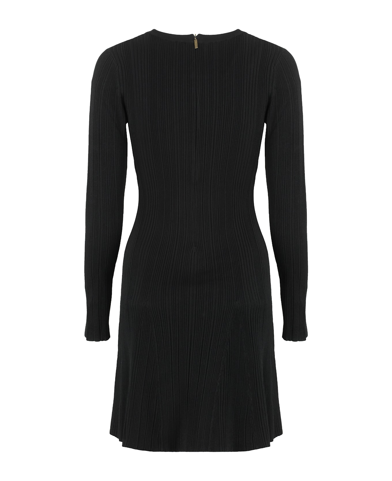 MICHAEL Michael Kors Ribbed Knit Dress - Black