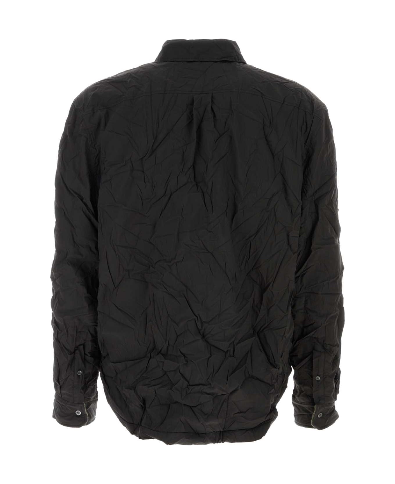 Loewe Black Poplin Shirt - BLACKGREEN