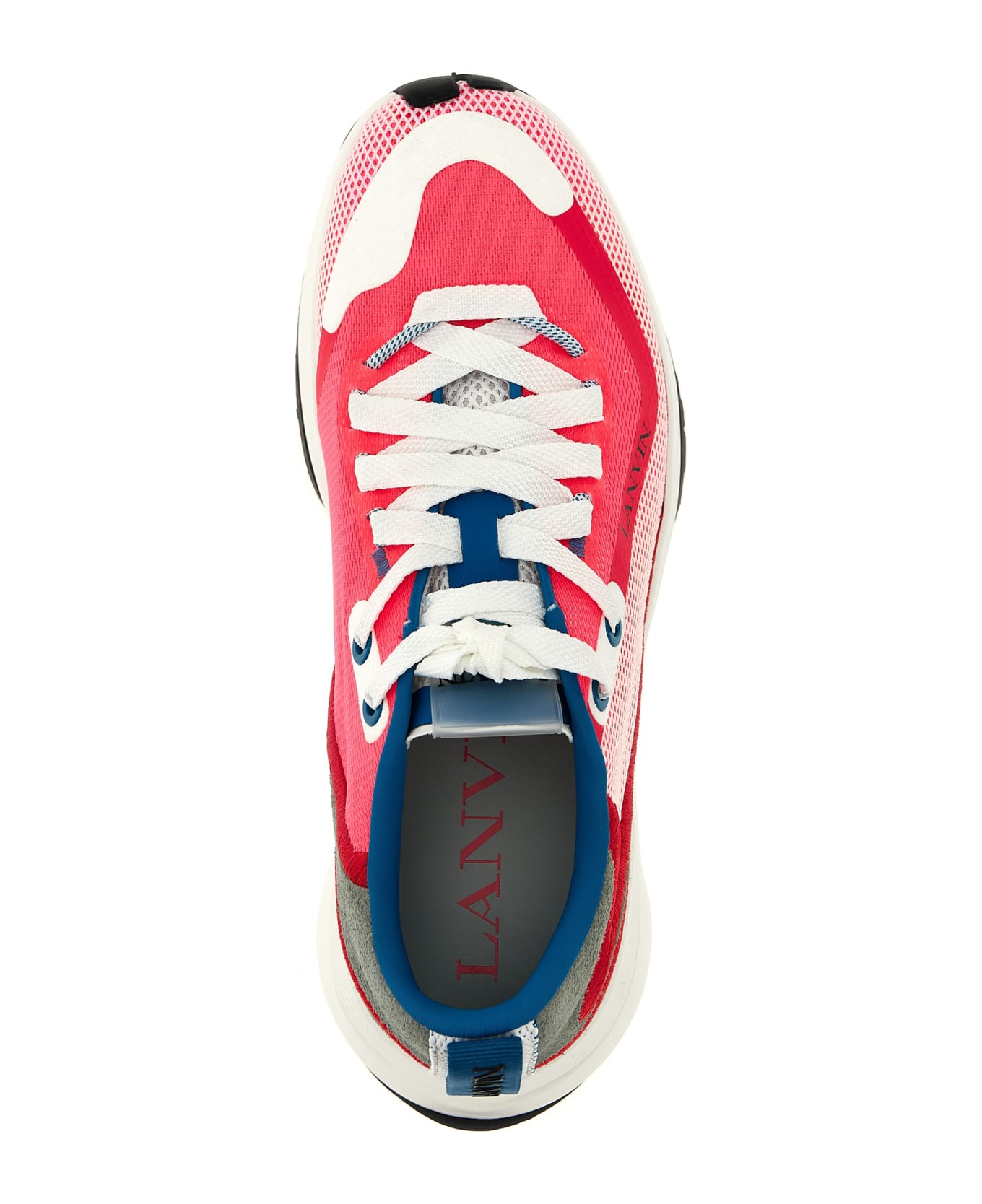Lanvin 'runner' Sneakers - Optic White/red