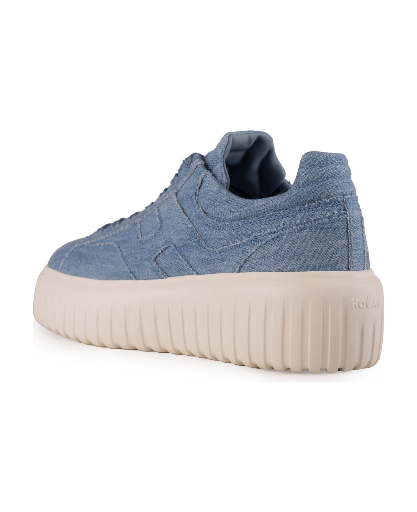 Hogan H-stripes Sneakers - DENIM CHIARO
