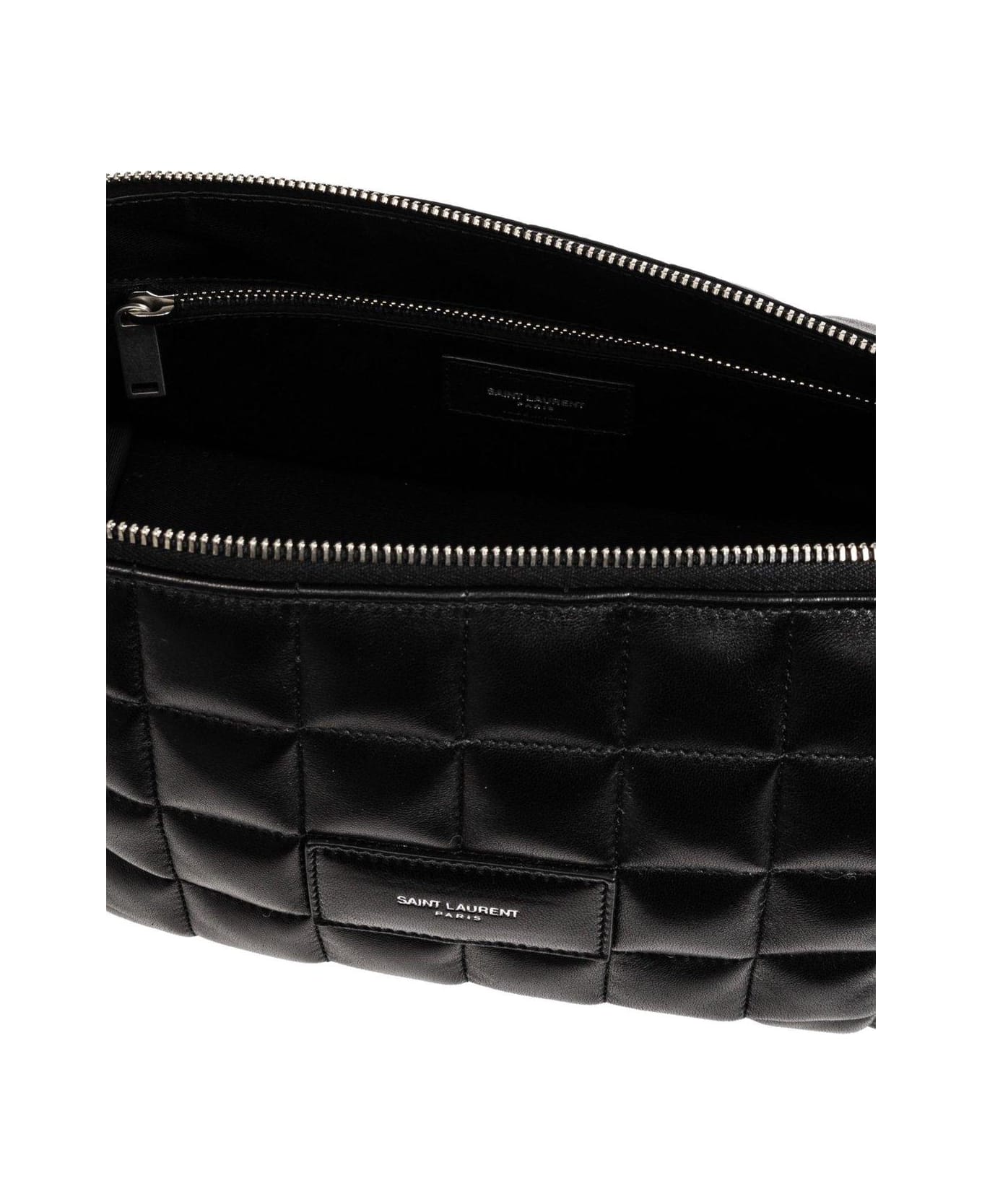 Saint Laurent Le Tuc Zip-up Crossbody Bag - Black