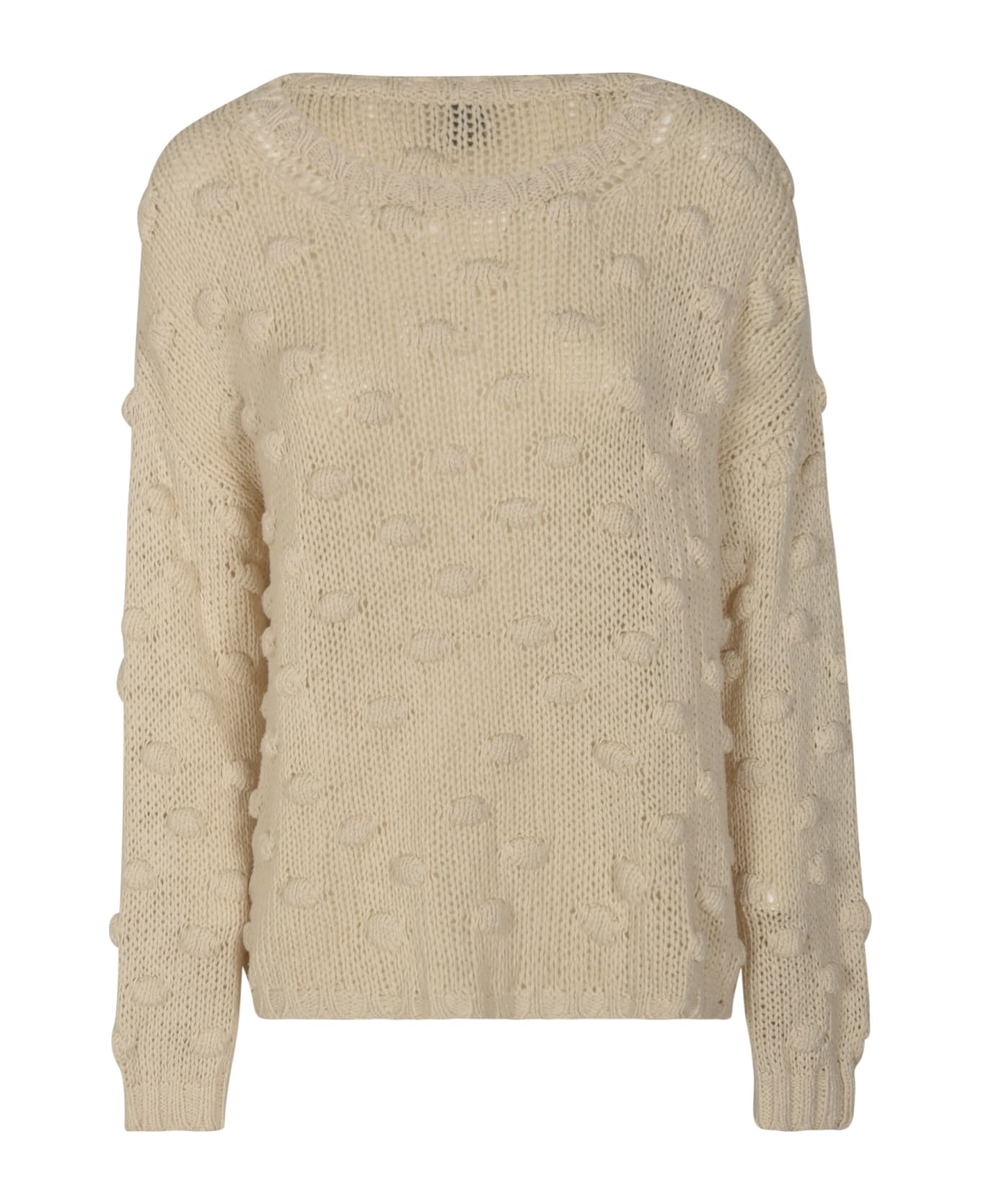 f cashmere Polpo Sweater - Ivory