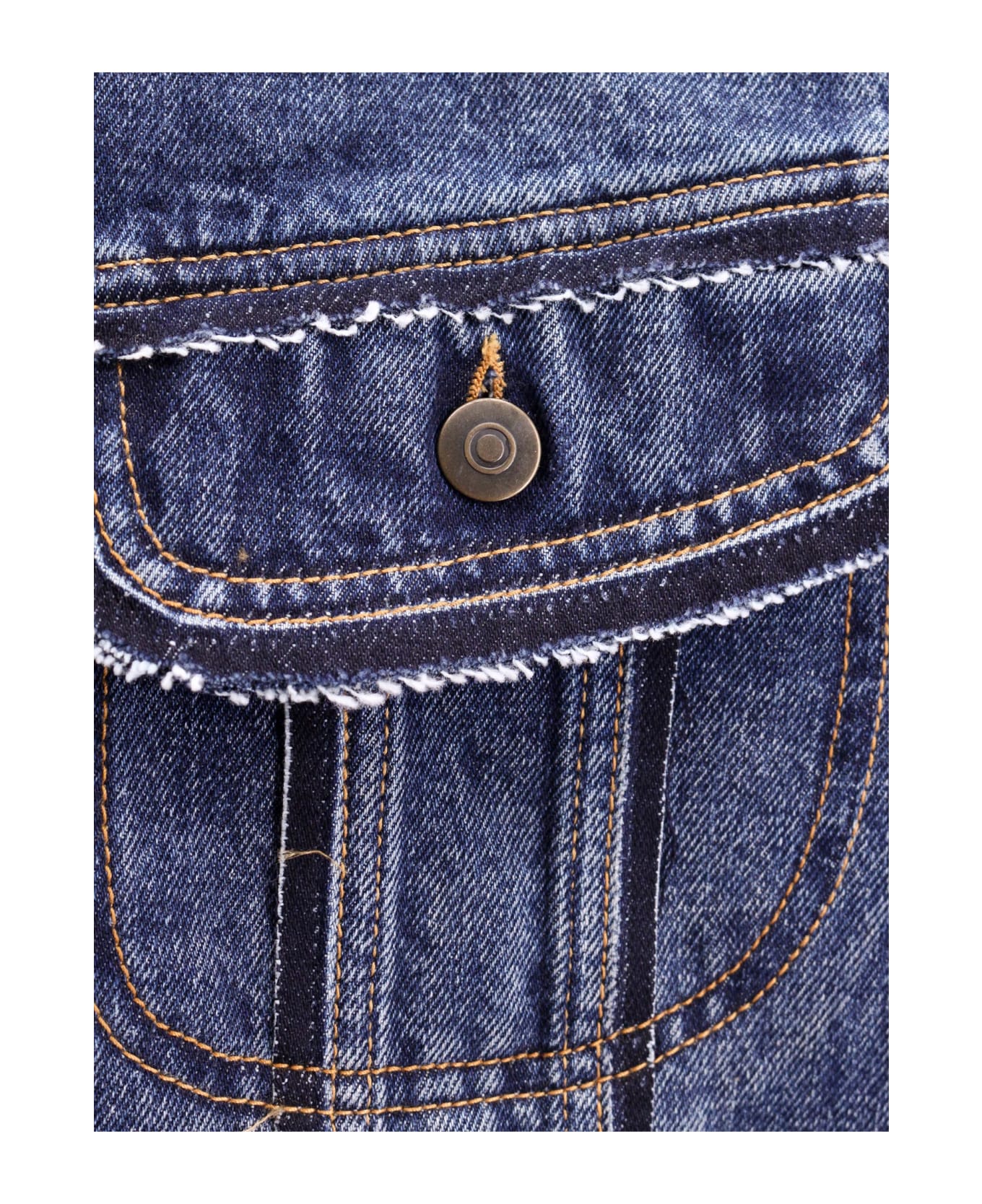 Maison Margiela Denim Jackets - Blue