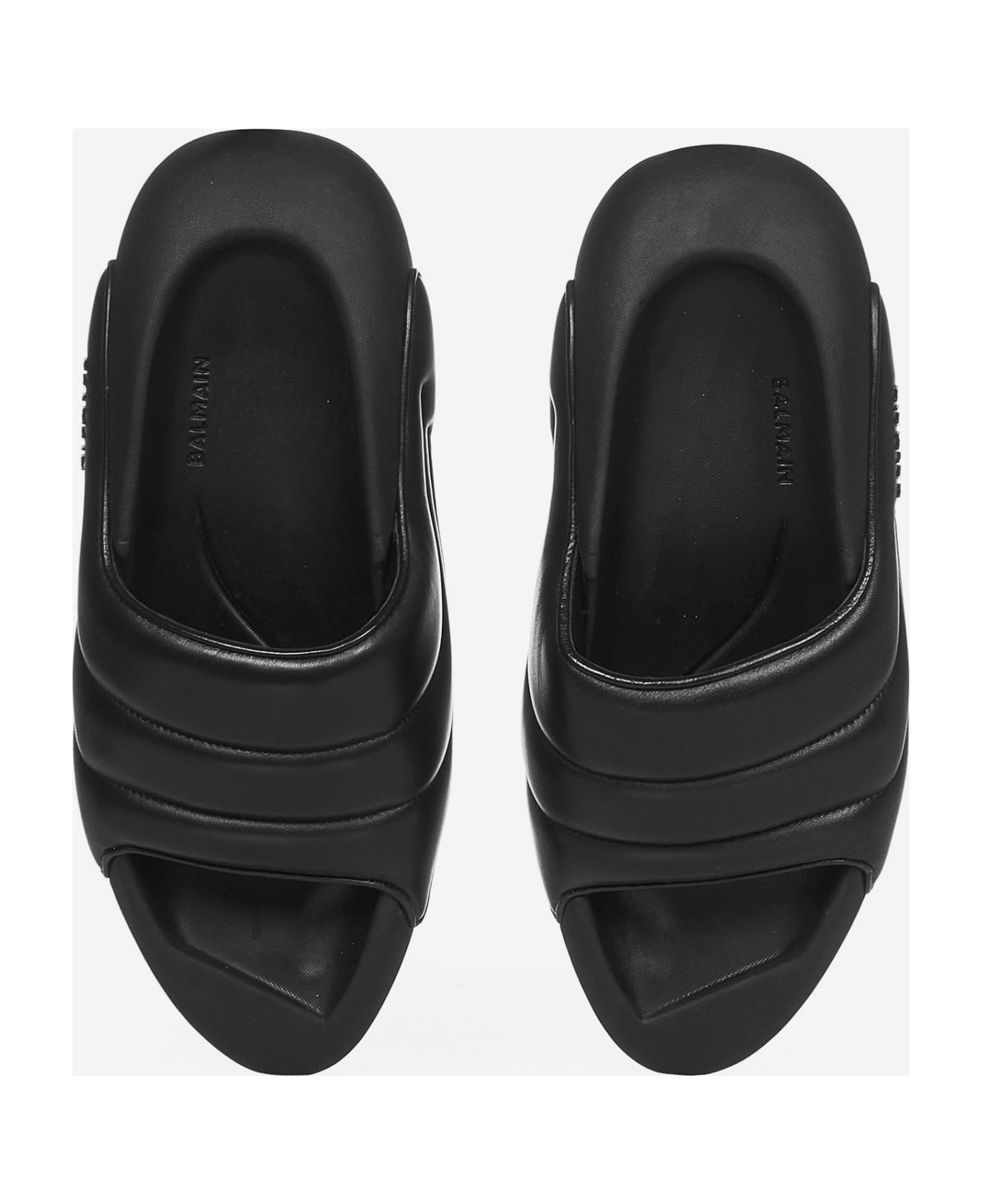 Balmain B-it Sandals - Black