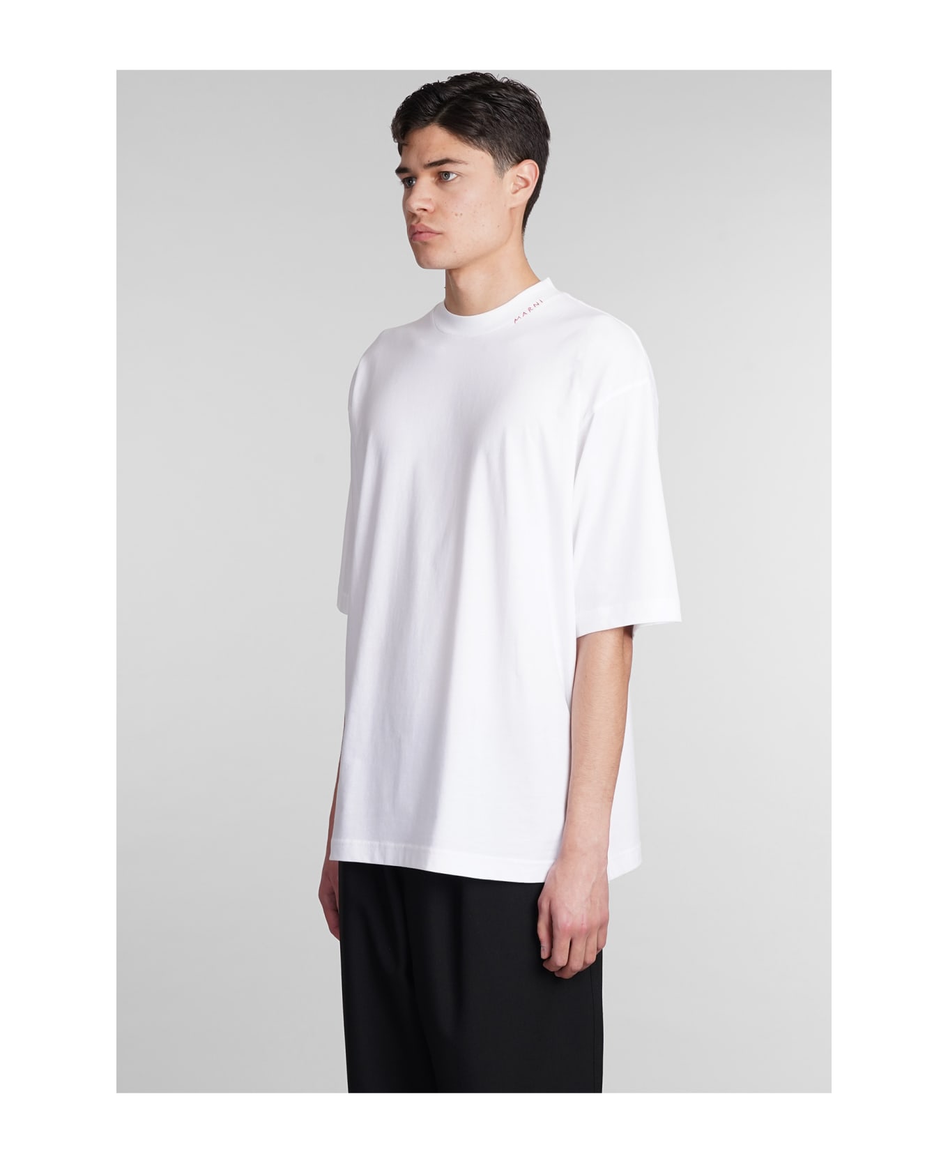 Marni T-shirt 3-pack In White Cotton - Lily White