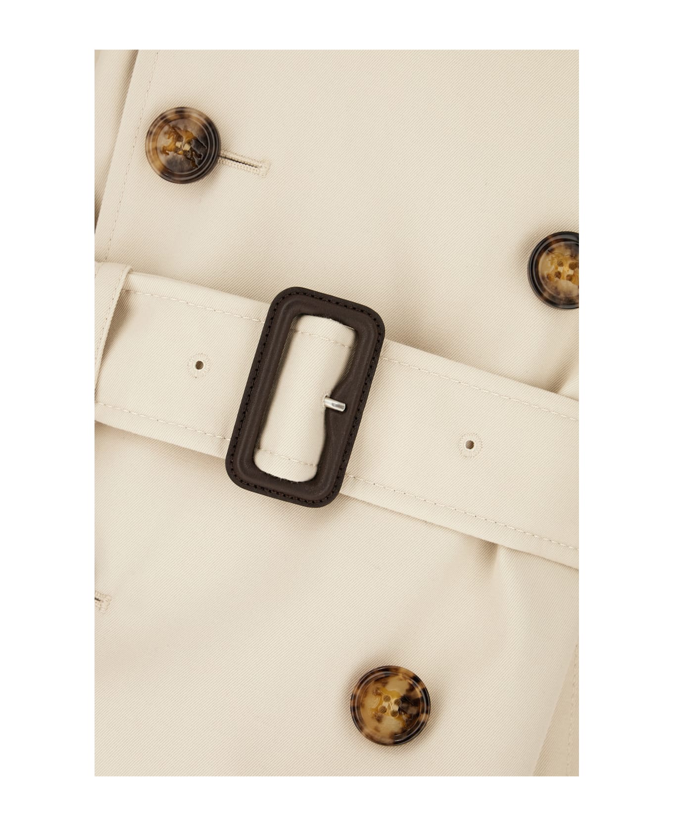 Burberry Sand Polyester Blend Trench - TAUPE