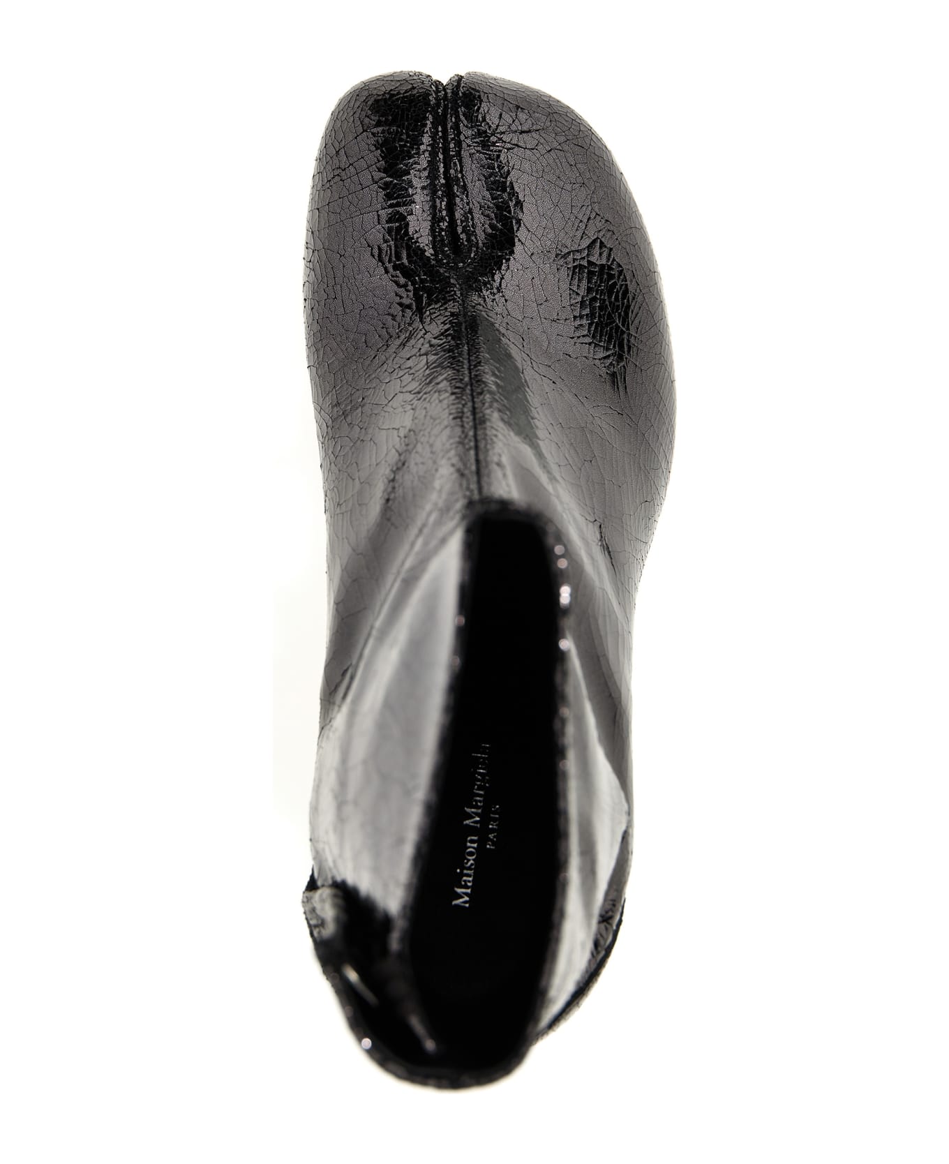 Maison Margiela Tabi Broken Mirror Ankle Boots - Black