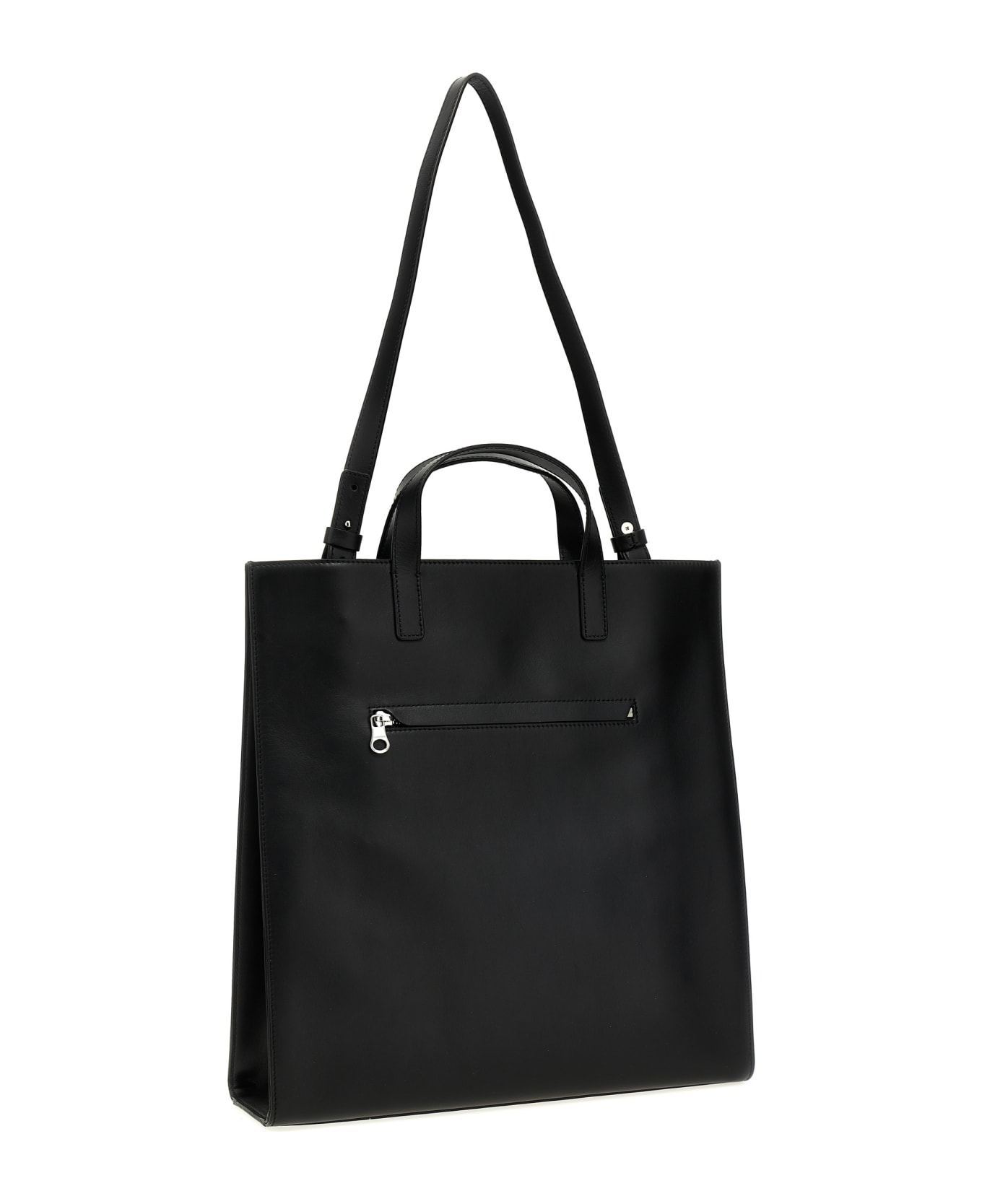 Courrèges 'heritage' Shopping Bag - Black