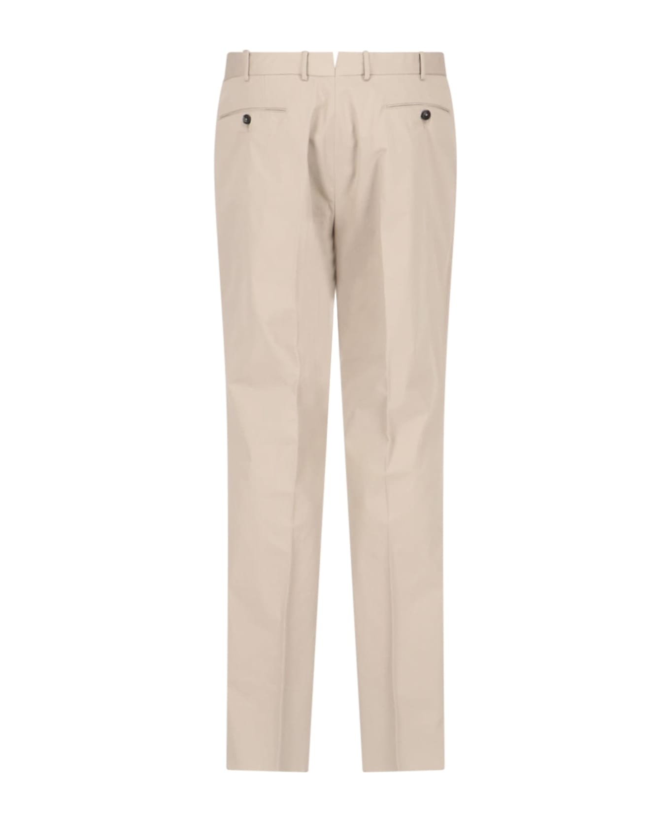 Zegna Tailored Trousers - Beige ボトムス