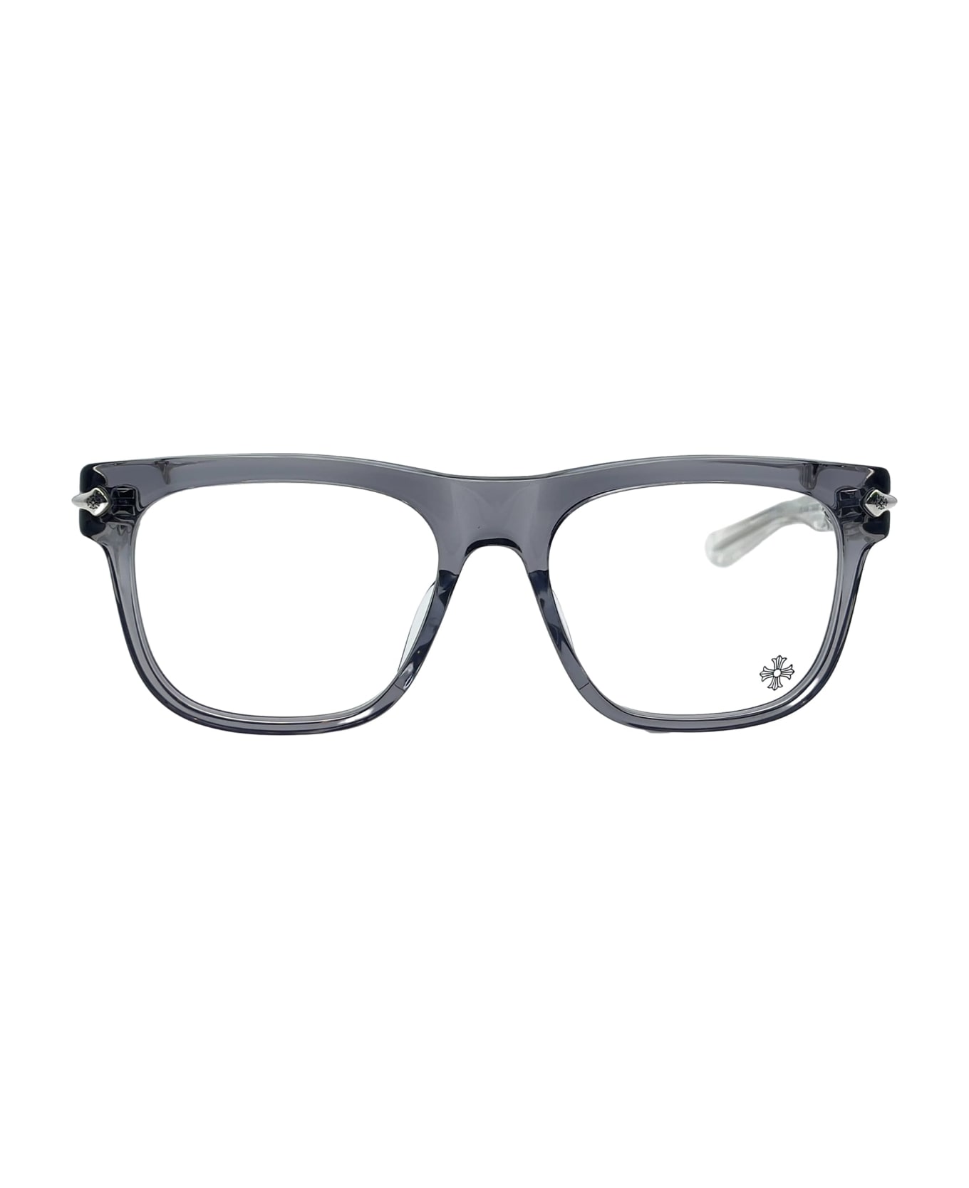 Chrome Hearts Slid'n - Graphite / Crystal Rx Glasses - grey crystal