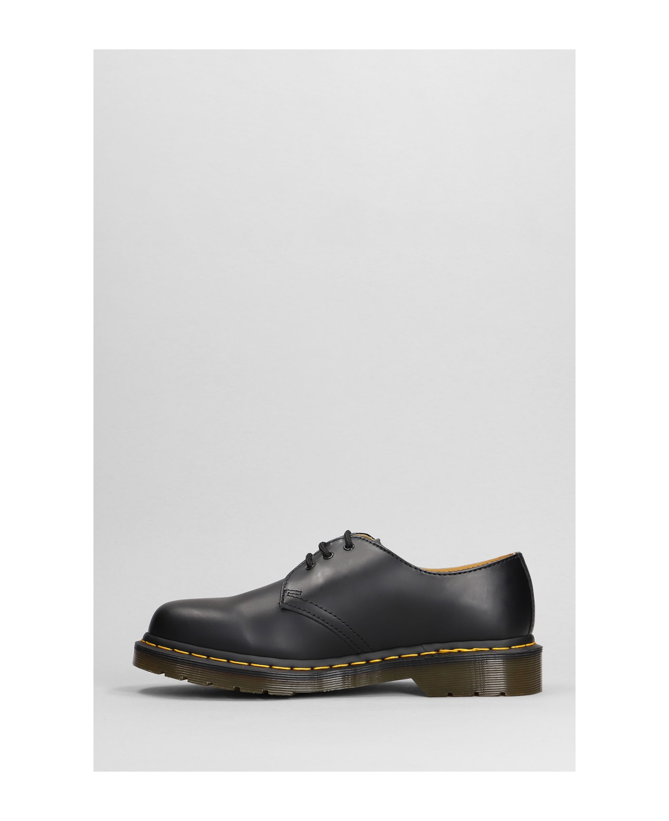 Dr. Martens 1461 Lace Up Shoes isabel In Black Leather - black