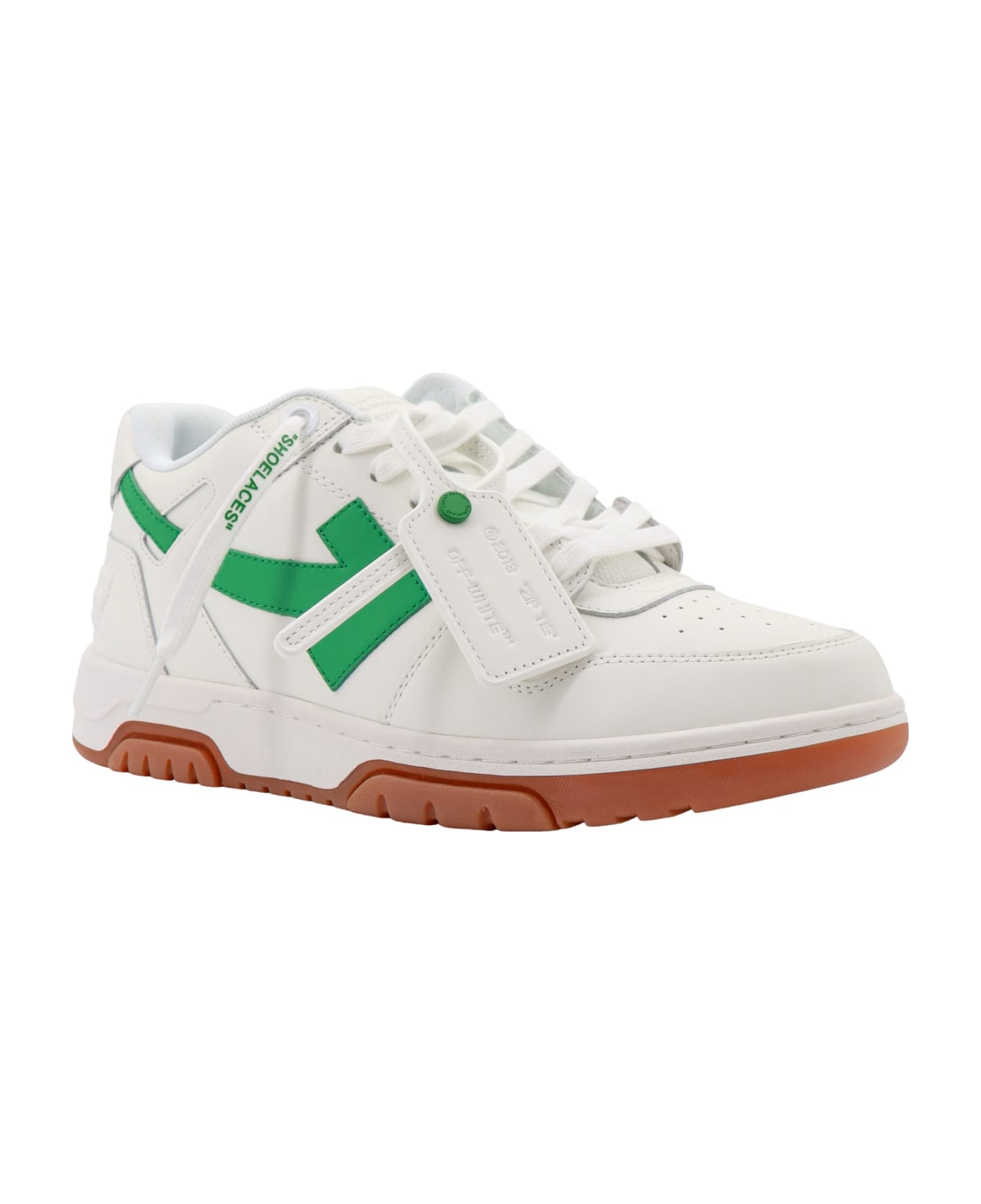 Off-White Out Of Office Lace-up Sneakers - Green
