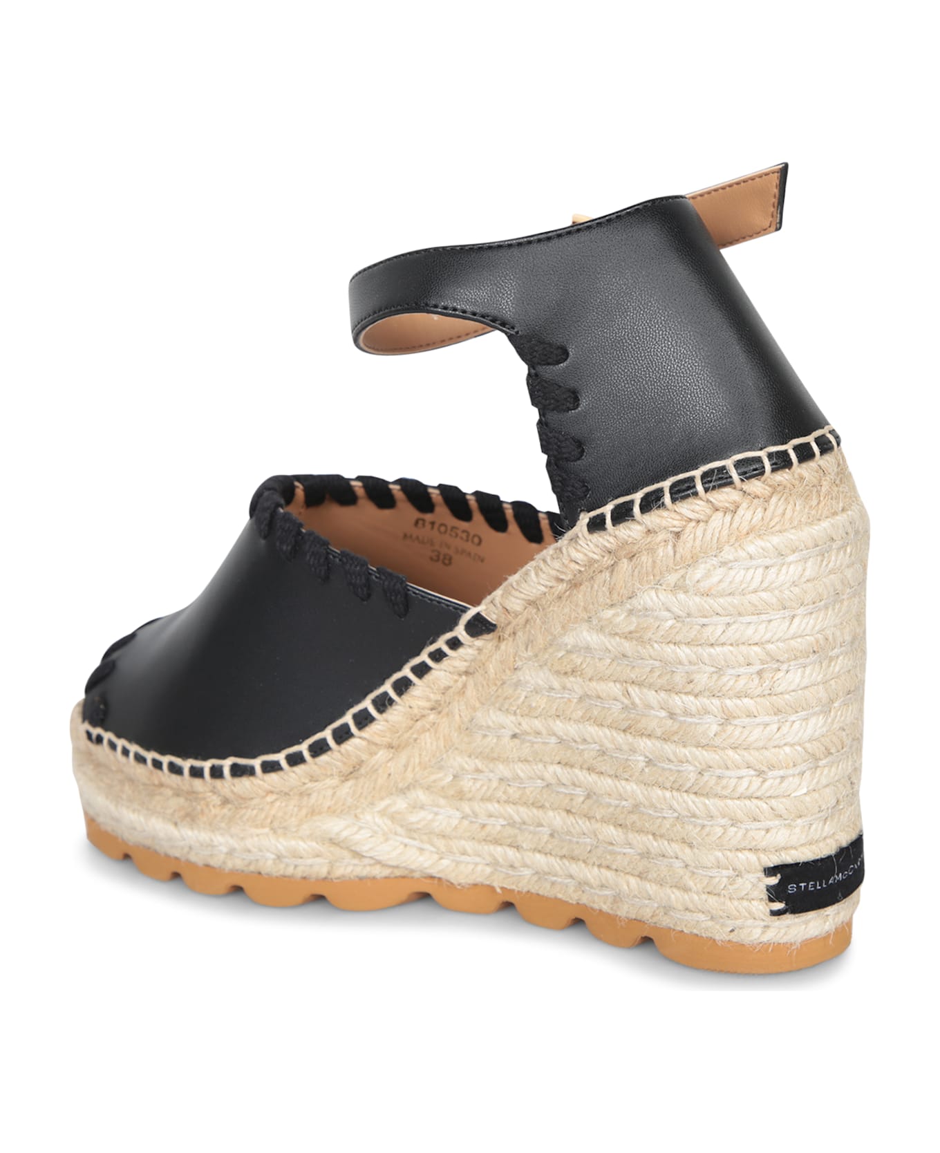 Stella McCartney Gaia Black Espadrilles - Black