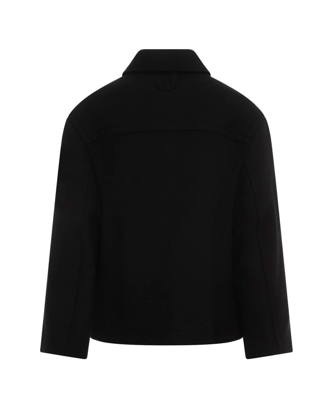 Jacquemus Collared Jacket - 990 BLACK