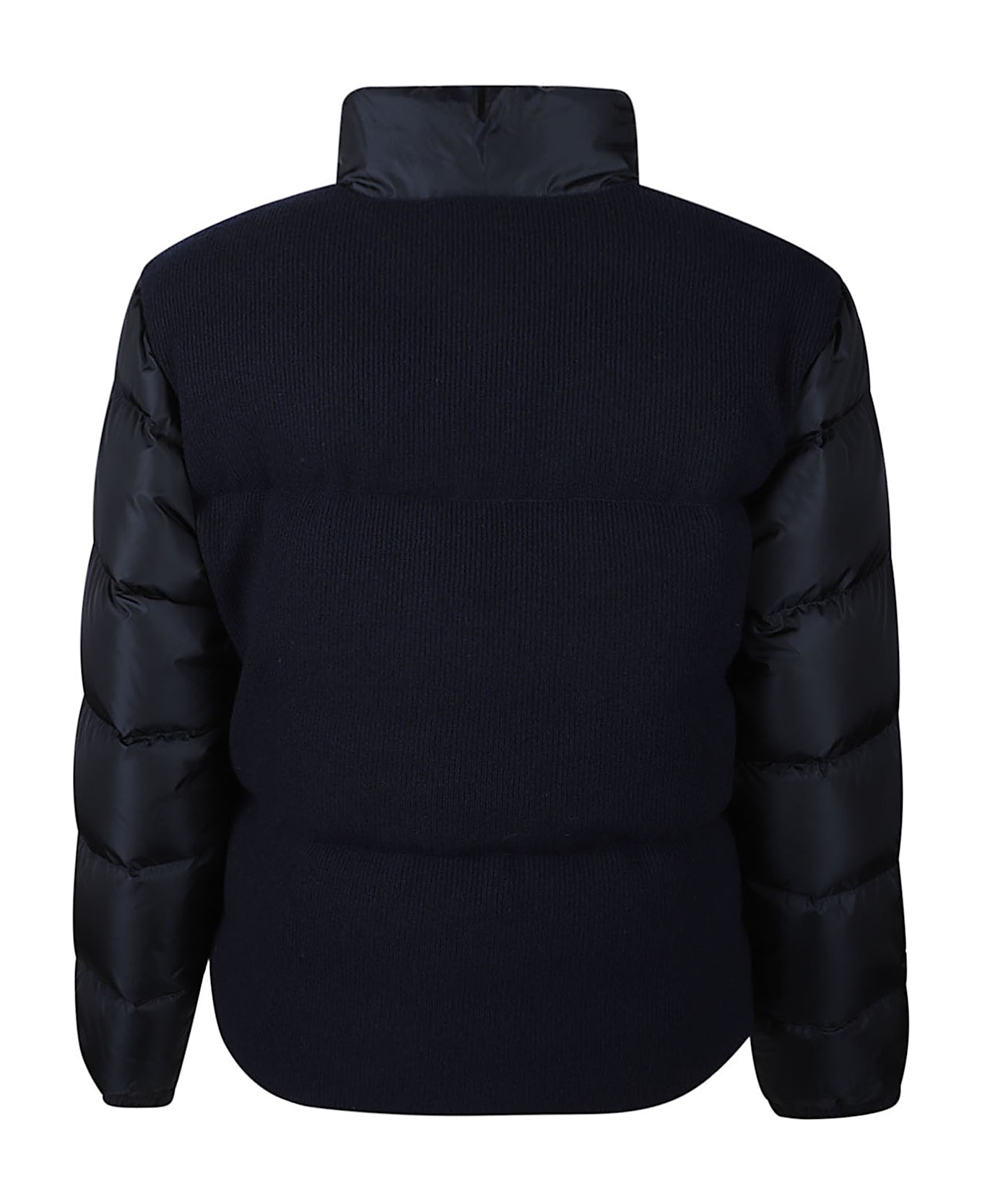 Aspesi Pocket Detail Padded Jacket - Navy