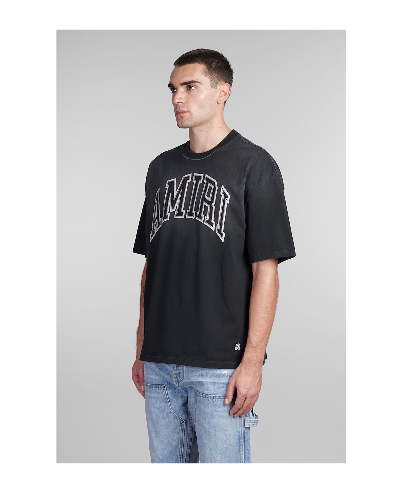 AMIRI T-shirt In Black Cotton - black