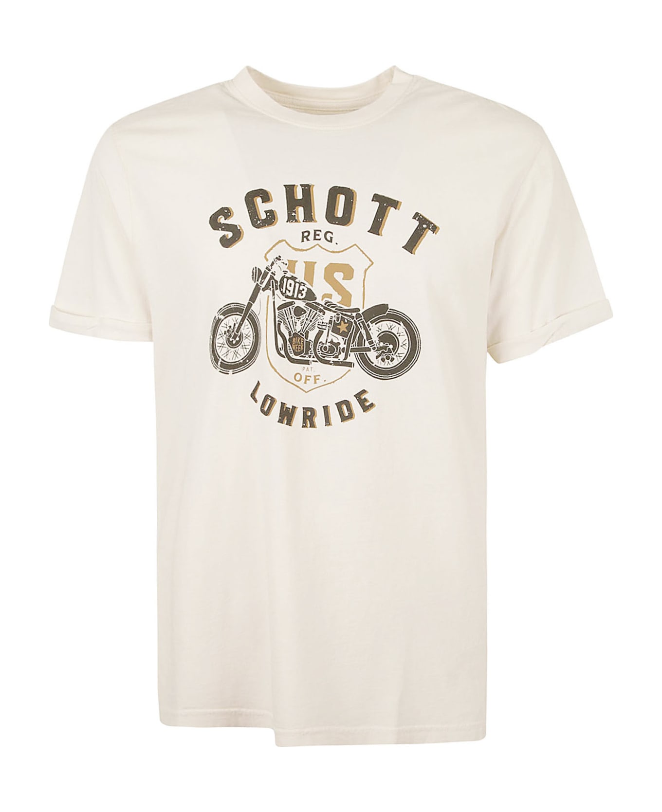 Schott NYC Tsaron T-shirt - Off White