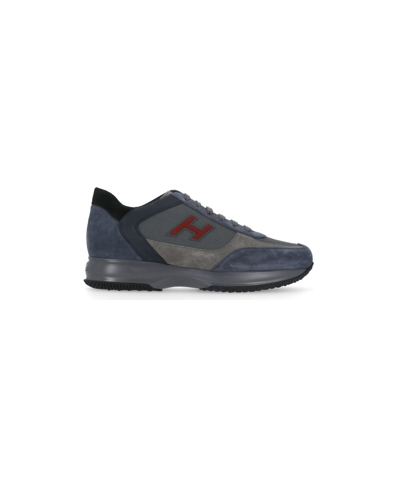 Hogan Interactive Flock Sneakers - Blue